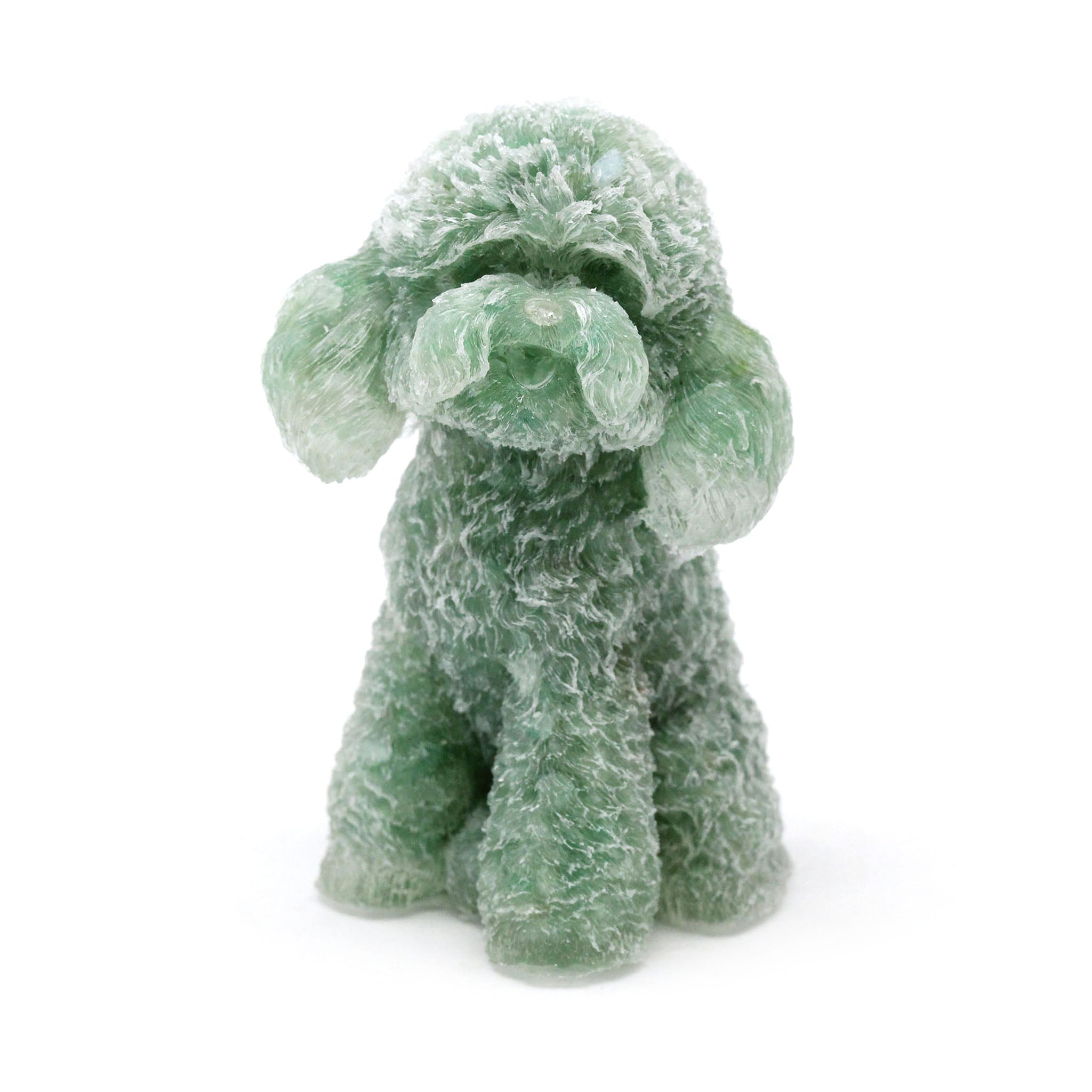 Crystal in Resin Poodle  4 Inches