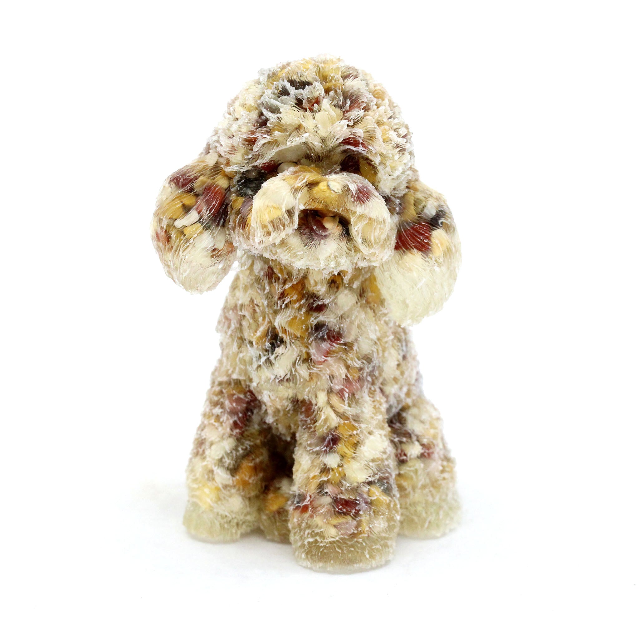 Crystal in Resin Poodle  4 Inches