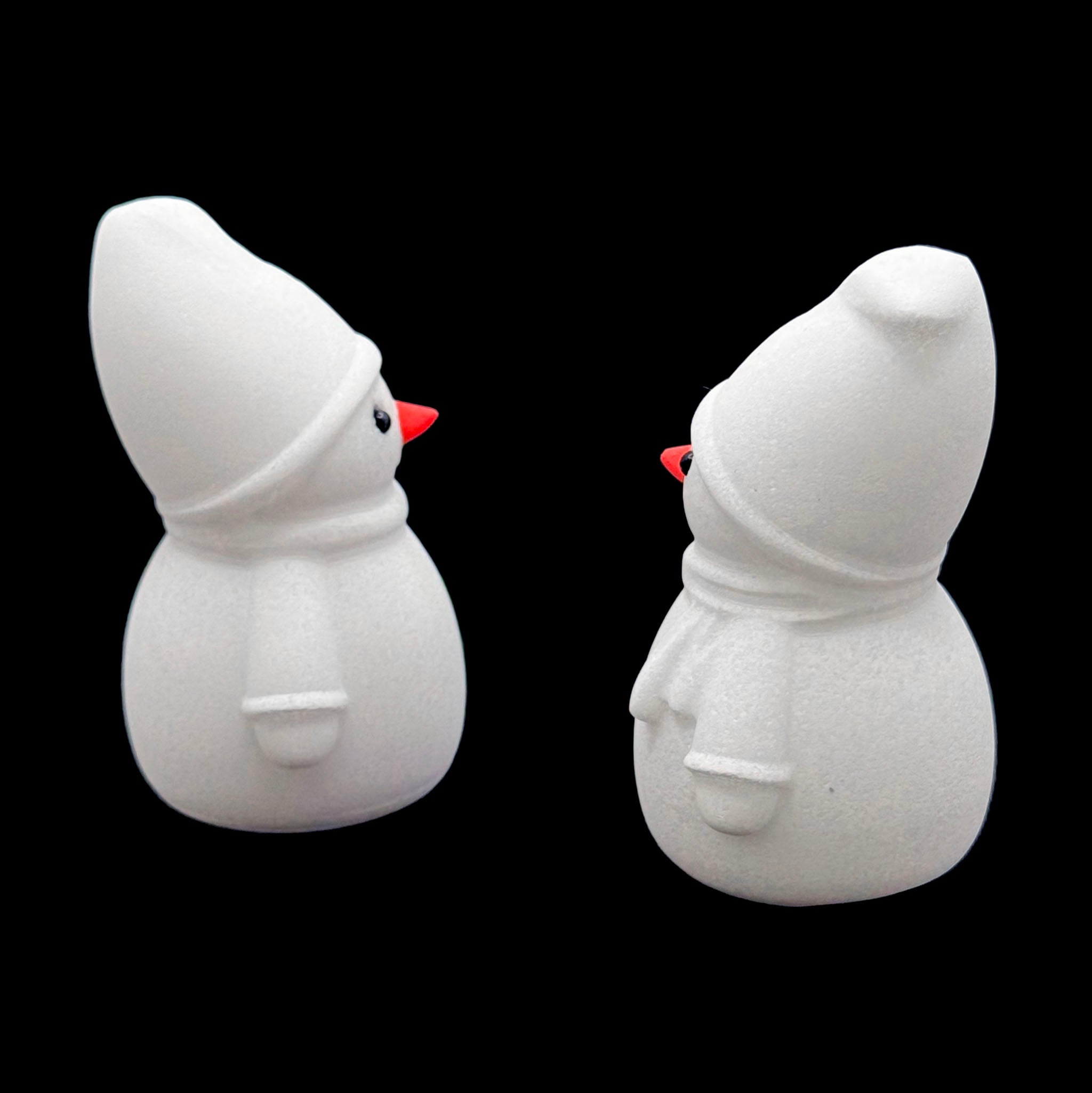 Snowman with Pointy Nose 3 Inches