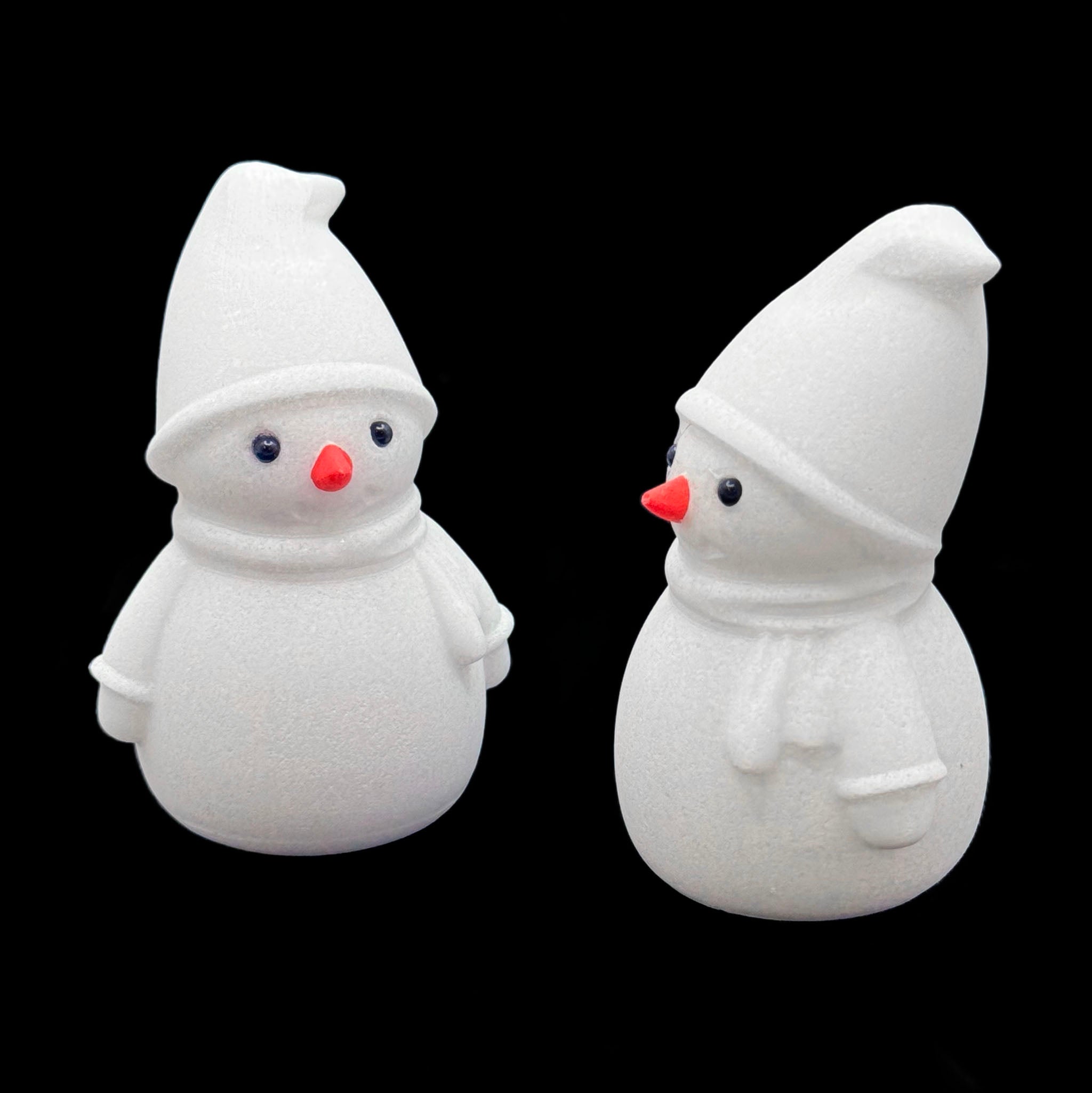 Snowman with Pointy Nose 3 Inches