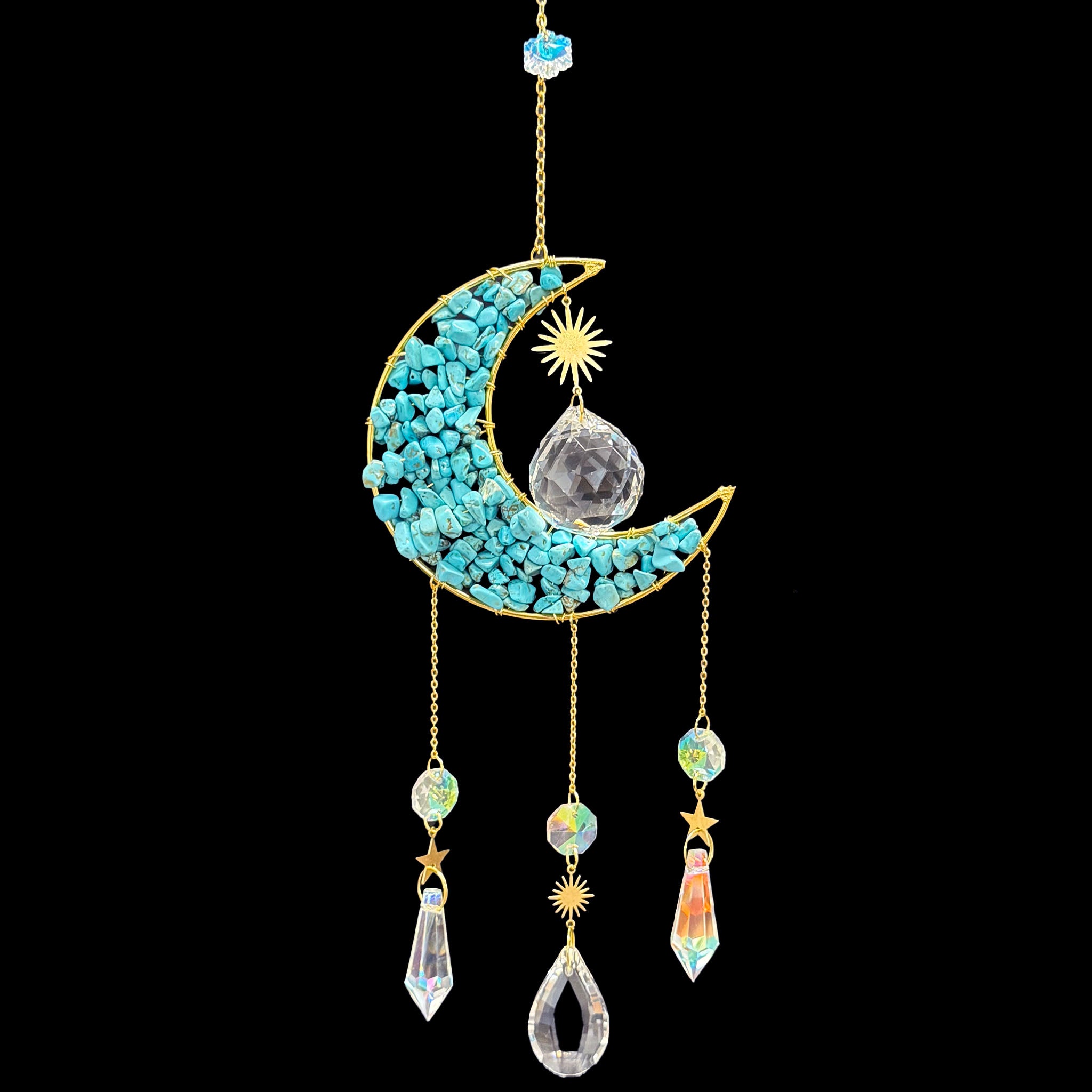 Suncatcher Moon - Turquoise
