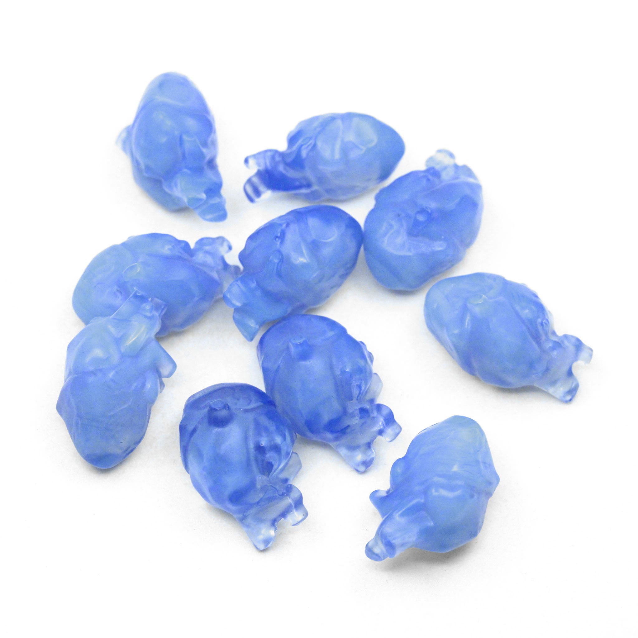 Anatomical Human Heart 30mm - 10 Pcs/set
