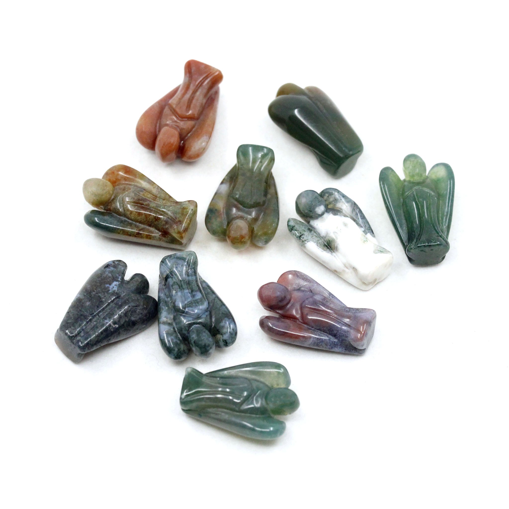 Abstract Angel 1 Inch - 10 Pcs