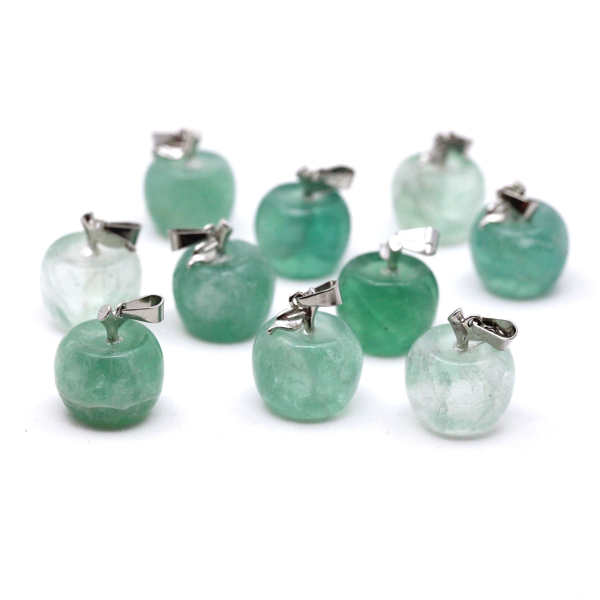 Apple Pendant  - 10 Pcs