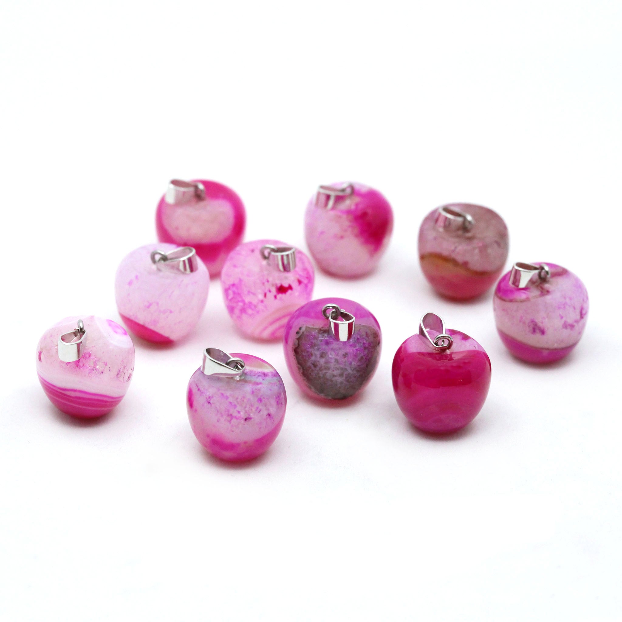 Apple Pendant  - 10 Pcs
