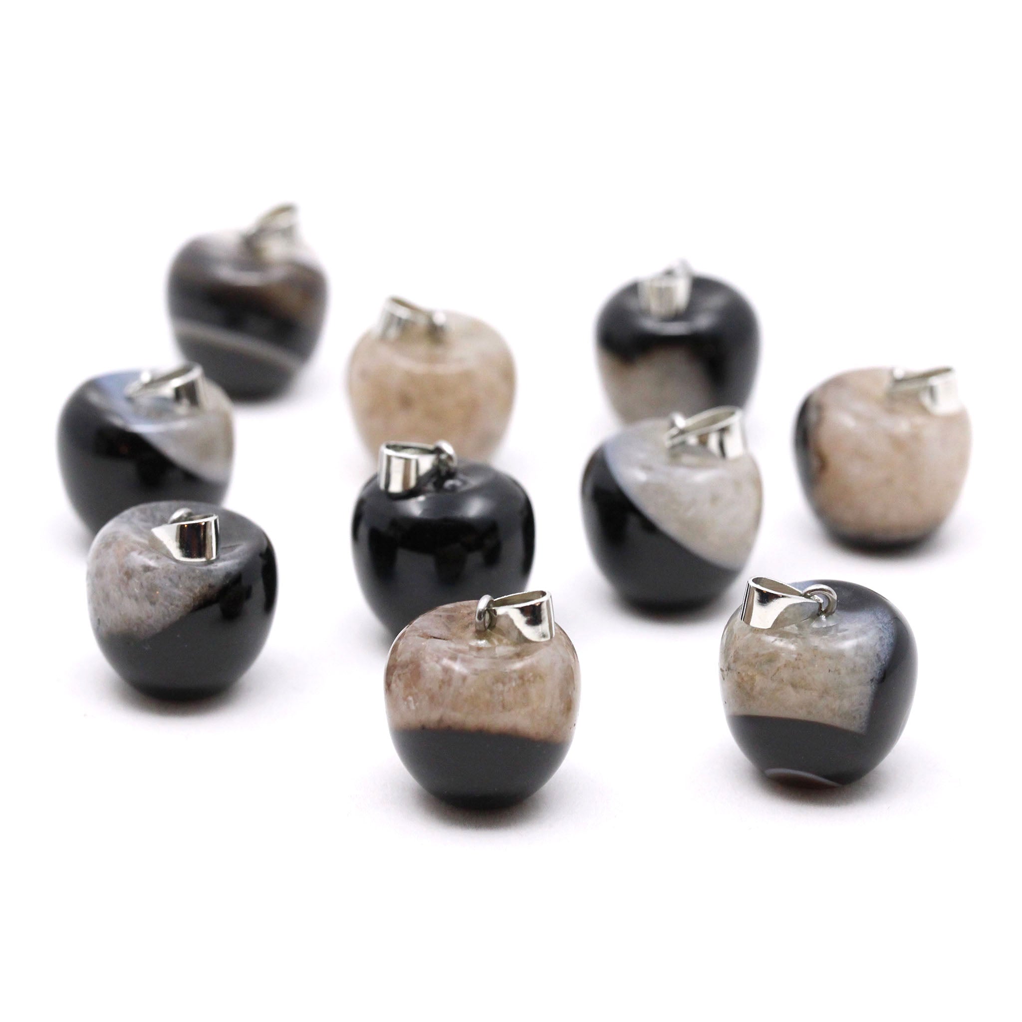 Apple Pendant  - 10 Pcs