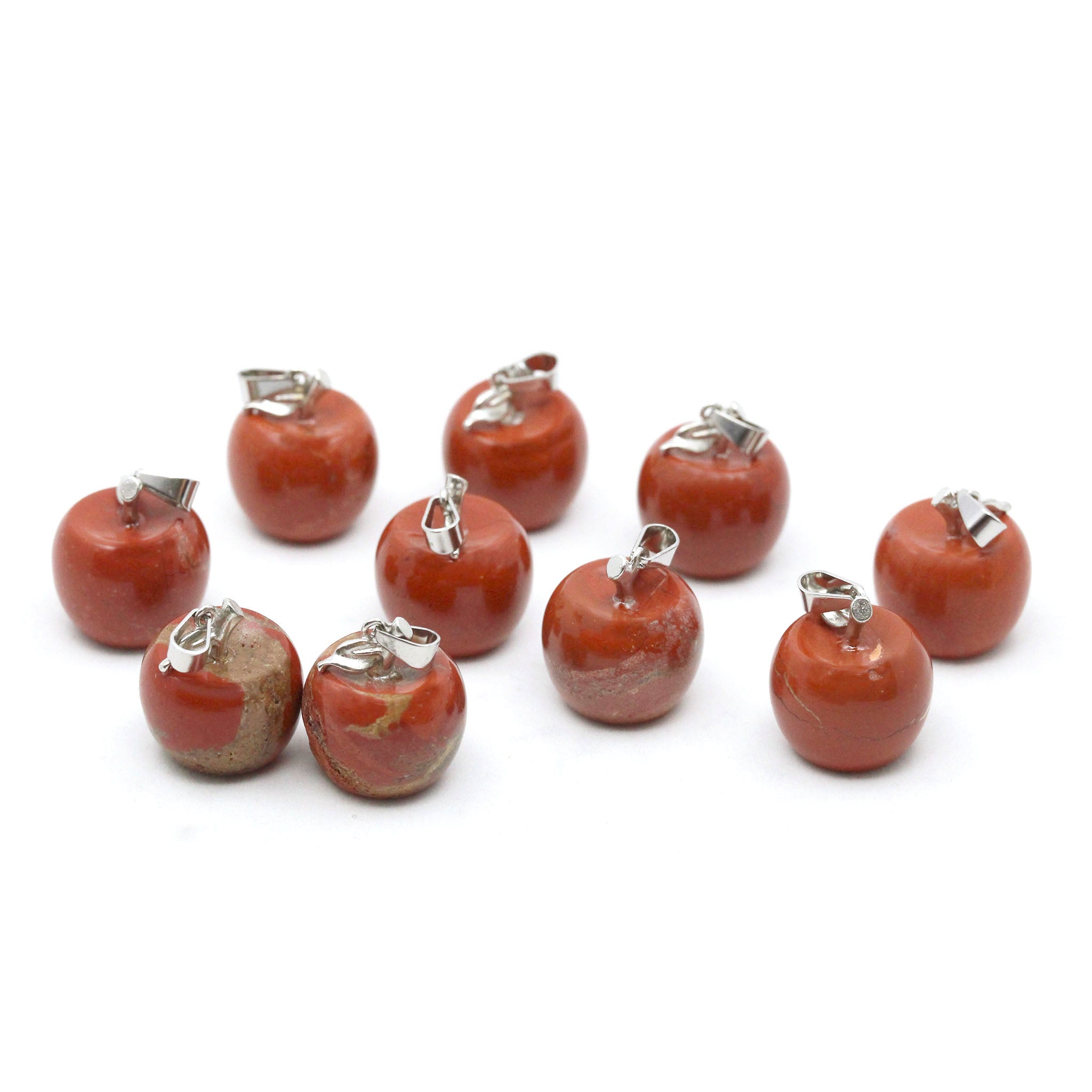 Apple Pendant  - 10 Pcs