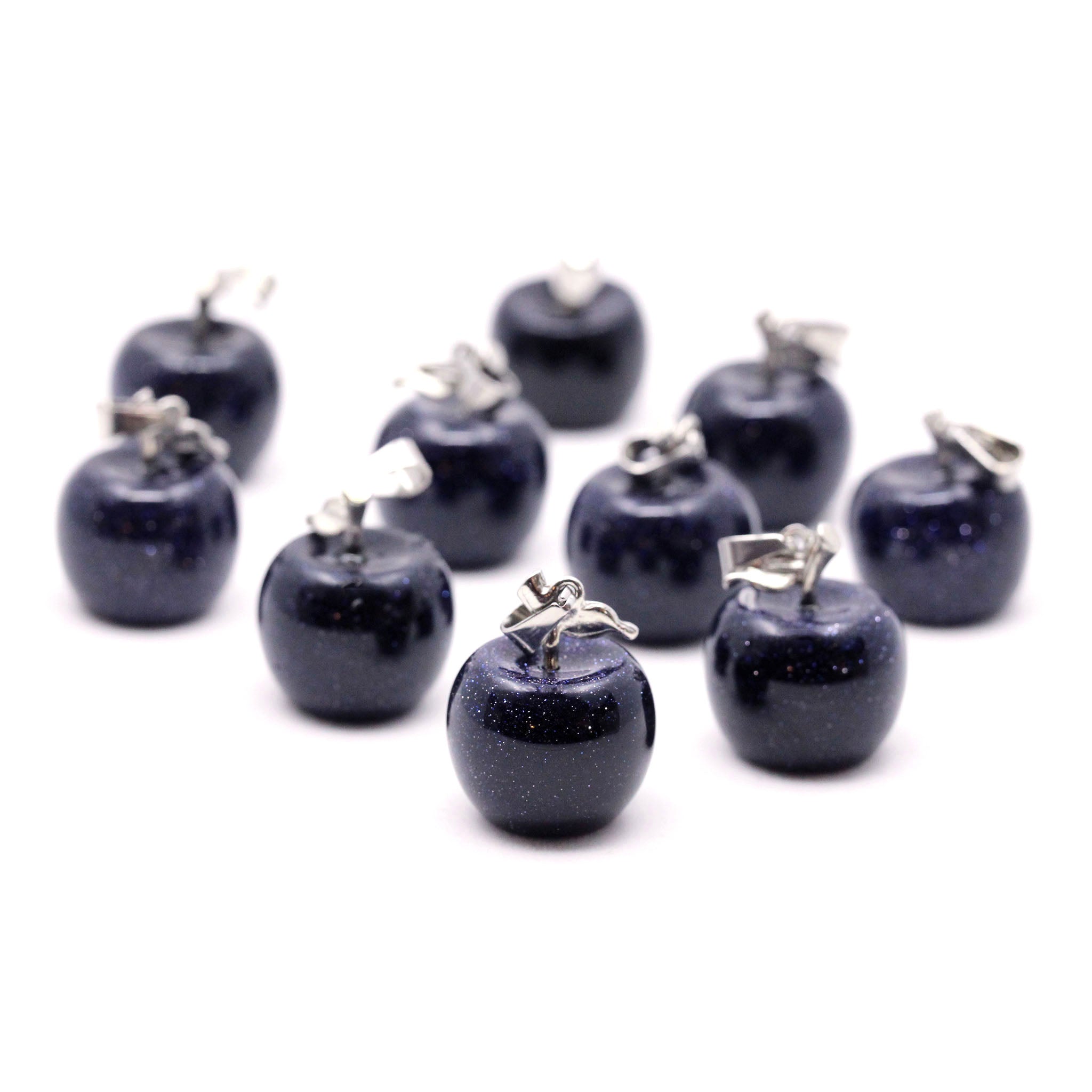Apple Pendant  - 10 Pcs