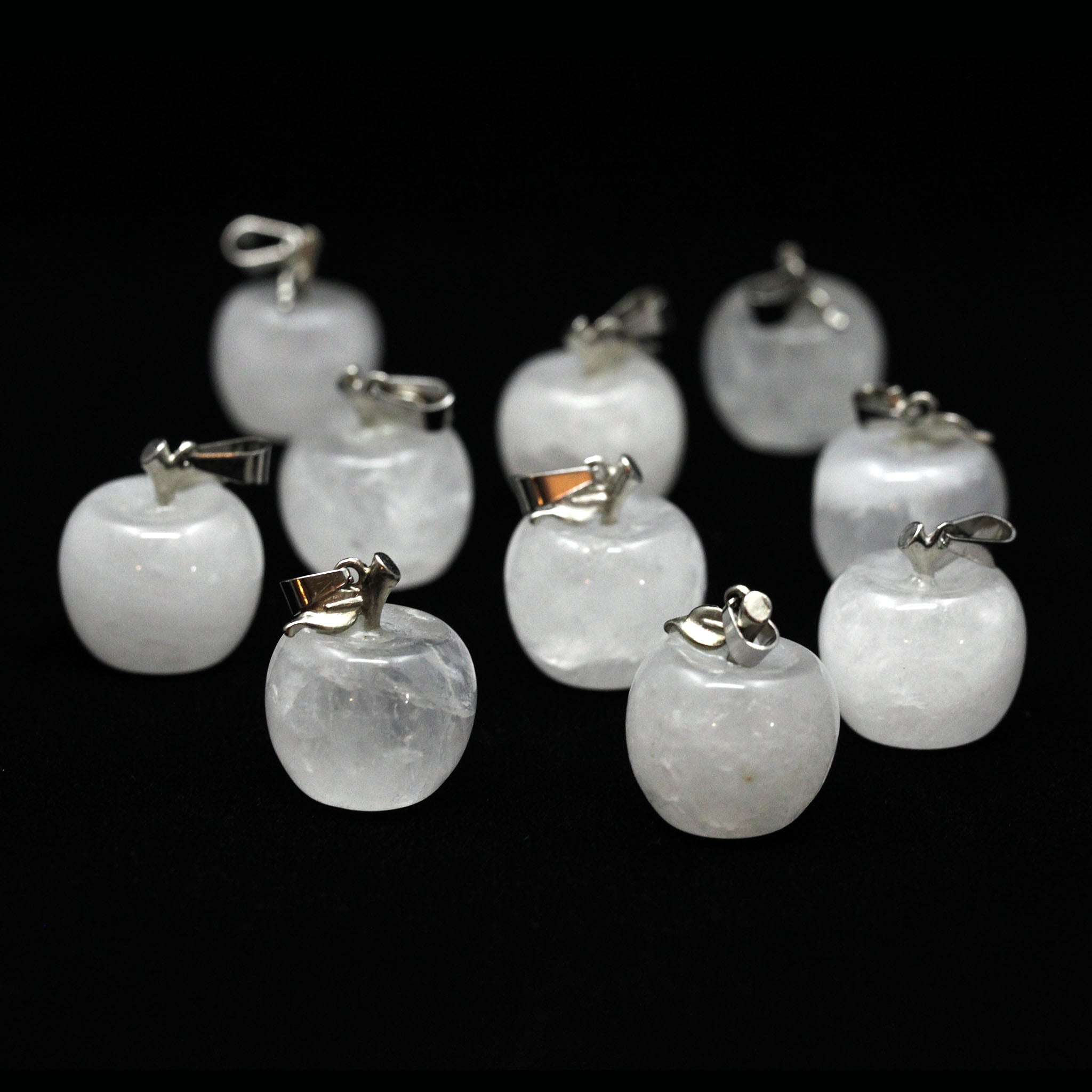 Apple Pendant  - 10 Pcs