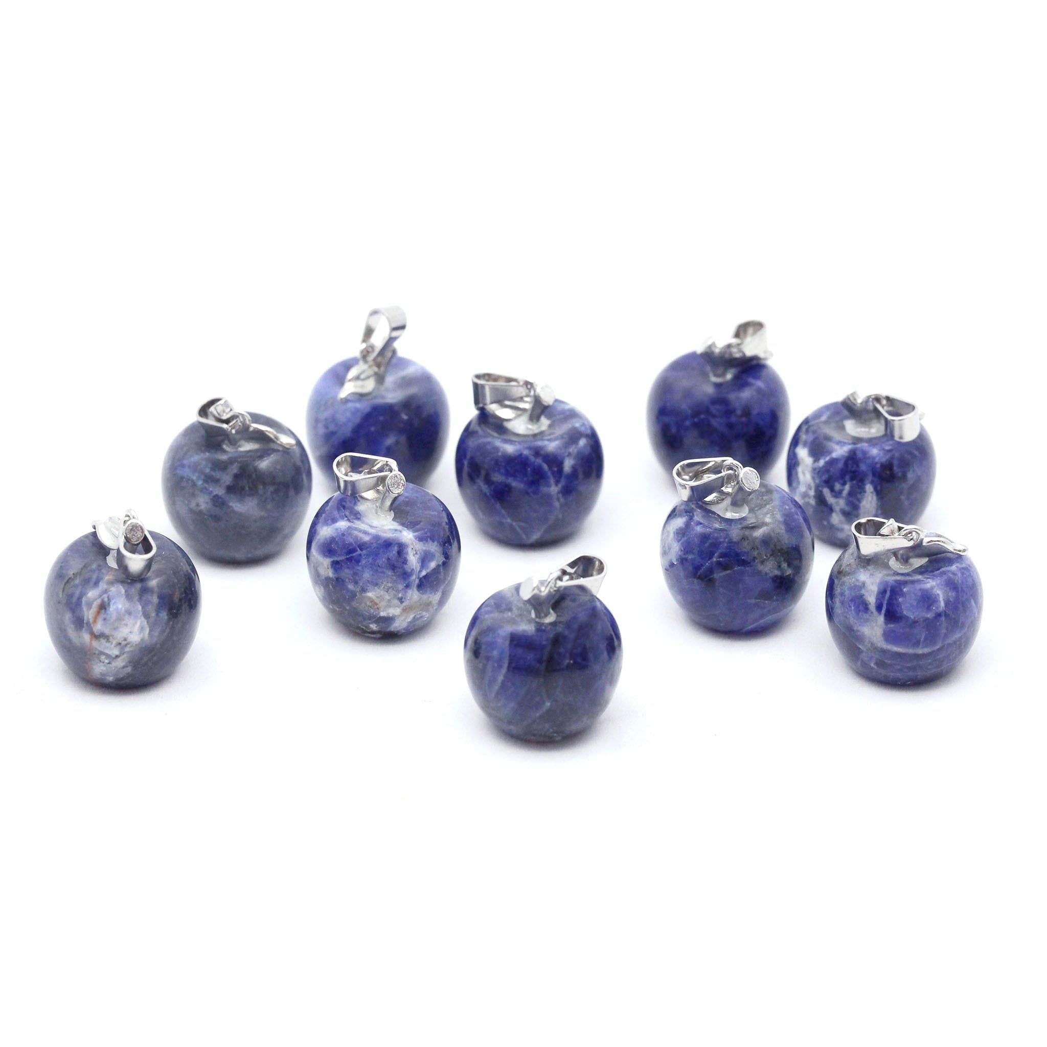 Apple Pendant  - 10 Pcs