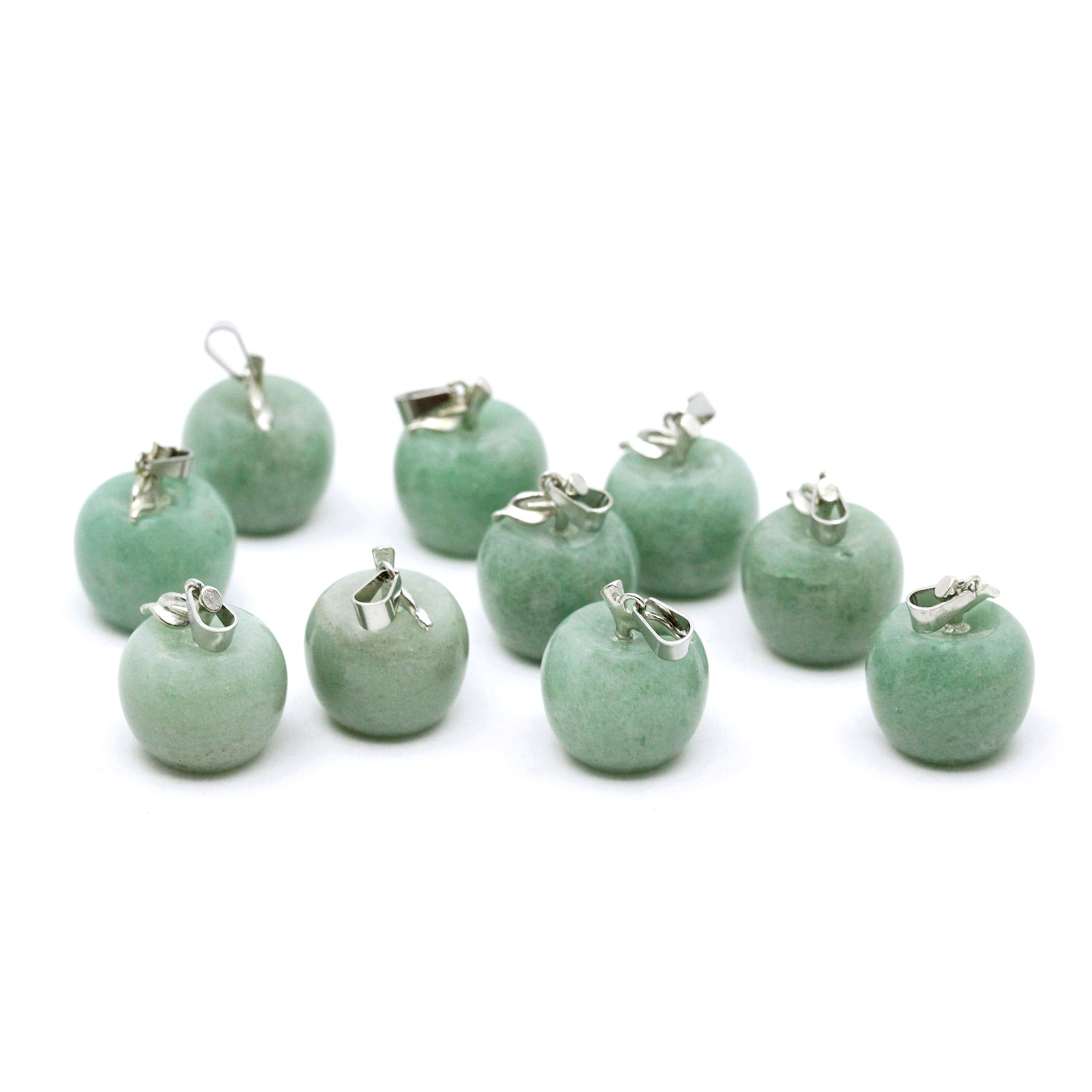 Apple Pendant  - 10 Pcs