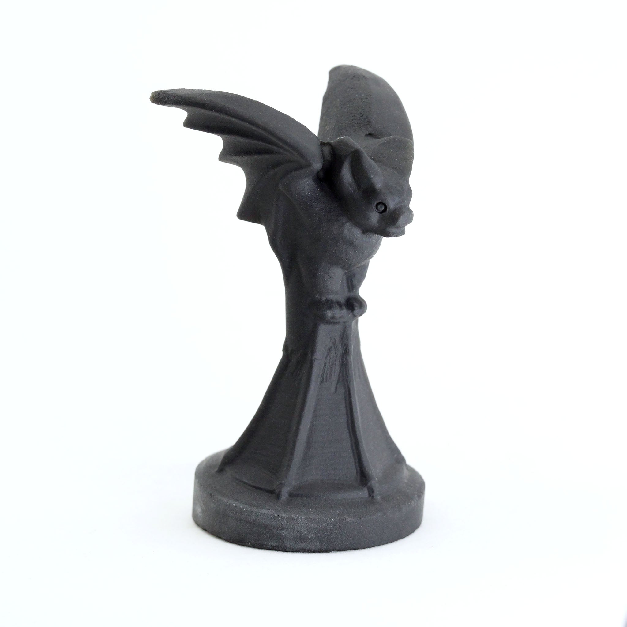 Bat Statue on Podium