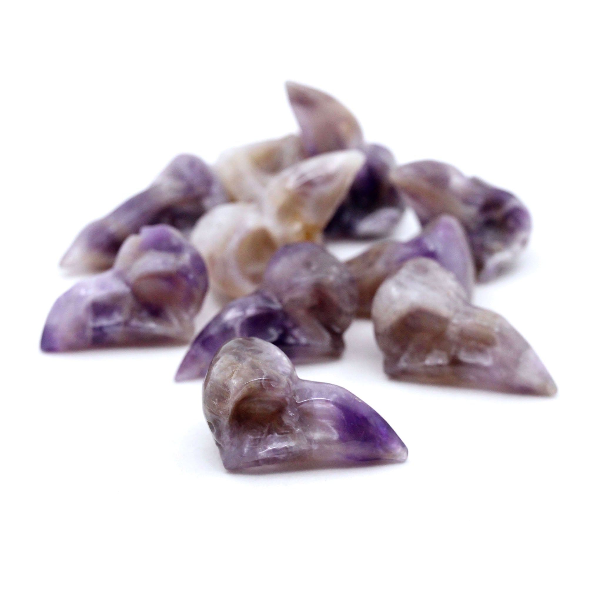 Bird Skull 1.2 Inches - 10 Pcs