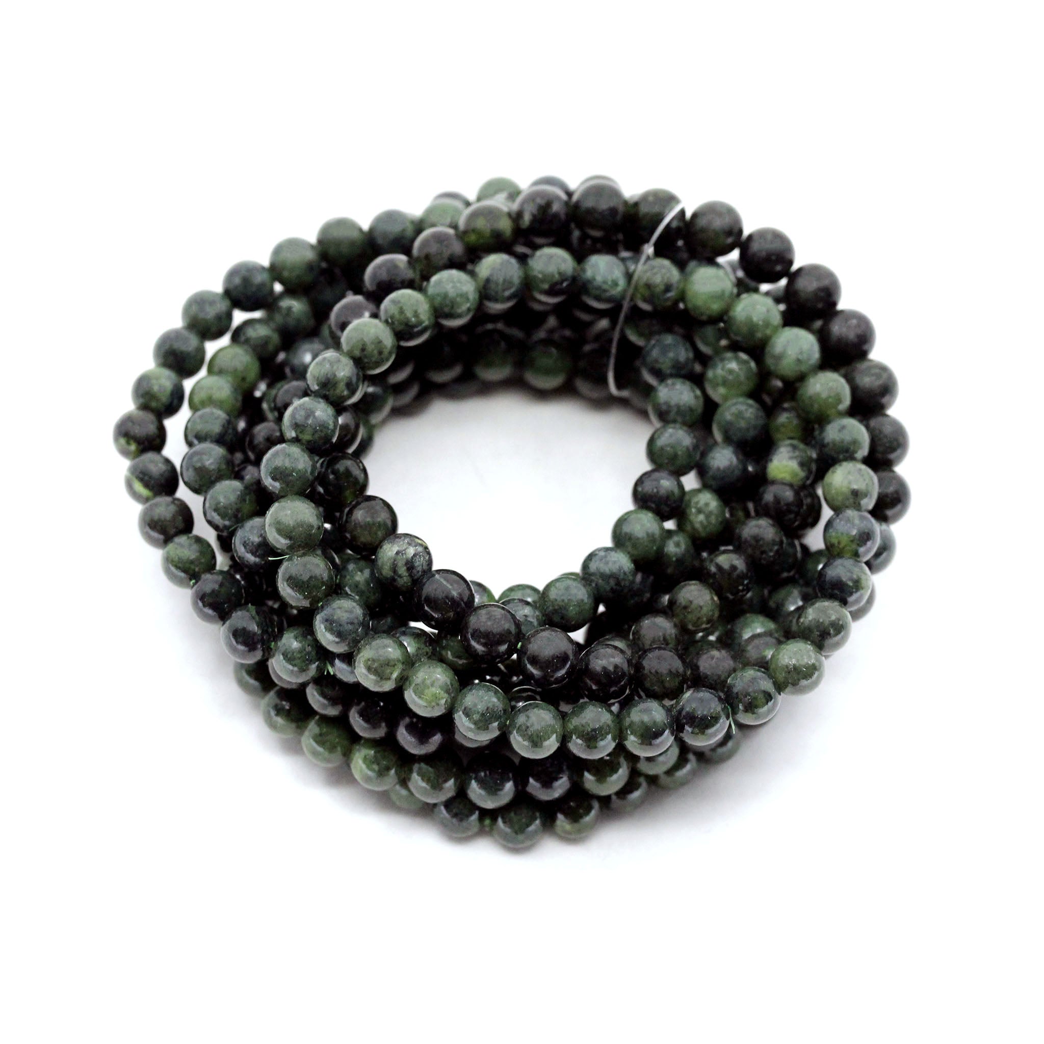 Canada Jade 6mm - 10 Pcs