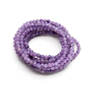 Lepidolite Bracelet 4mm - 10 Pcs