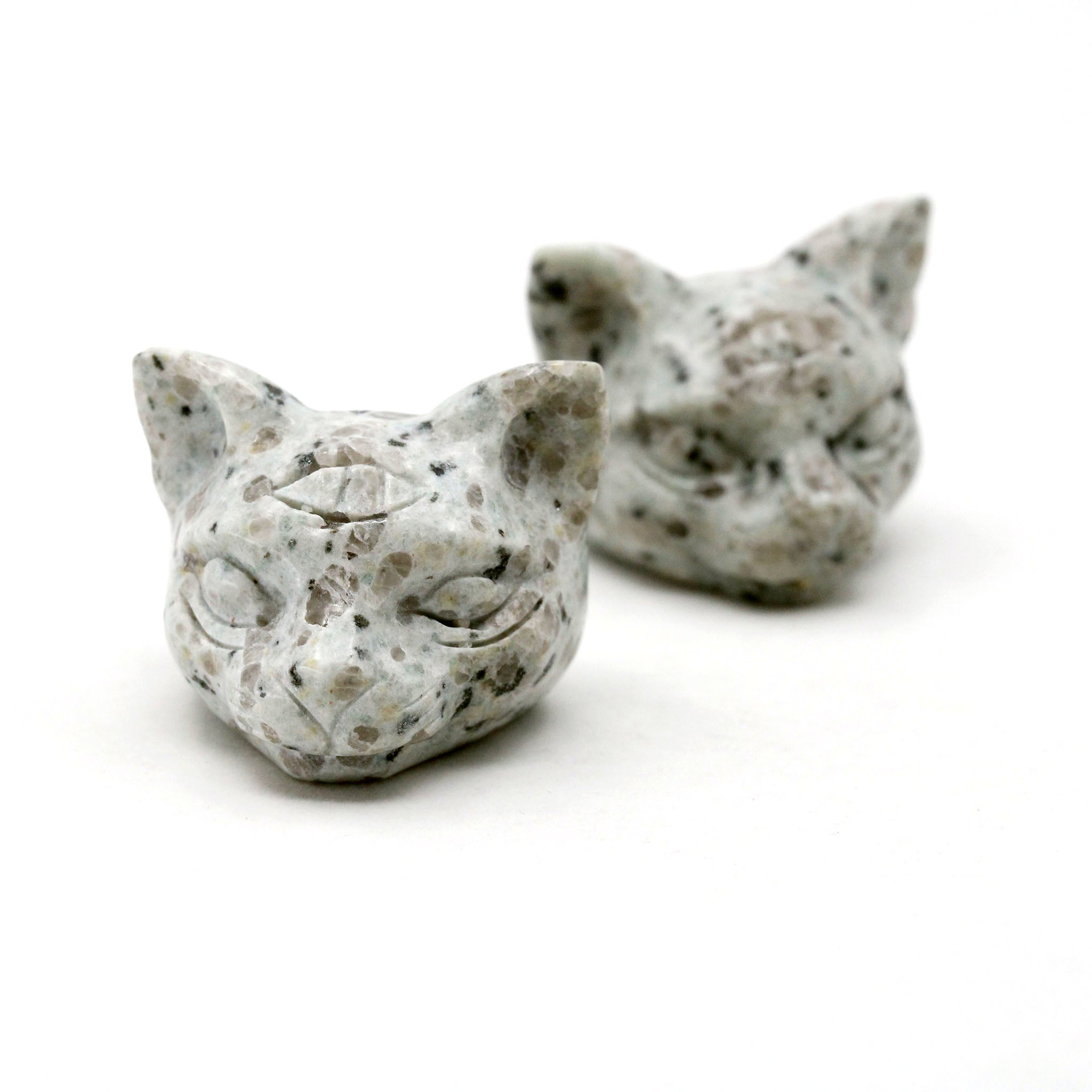 Cat Head with Third Eye 2 Inches