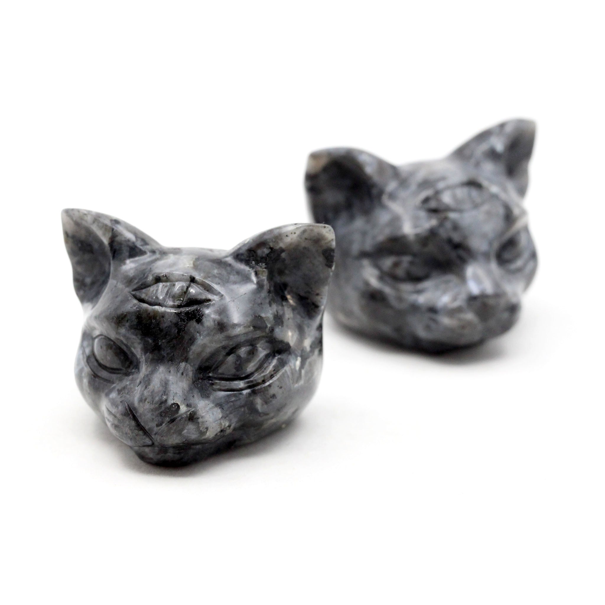 Cat Head with Third Eye 2 Inches