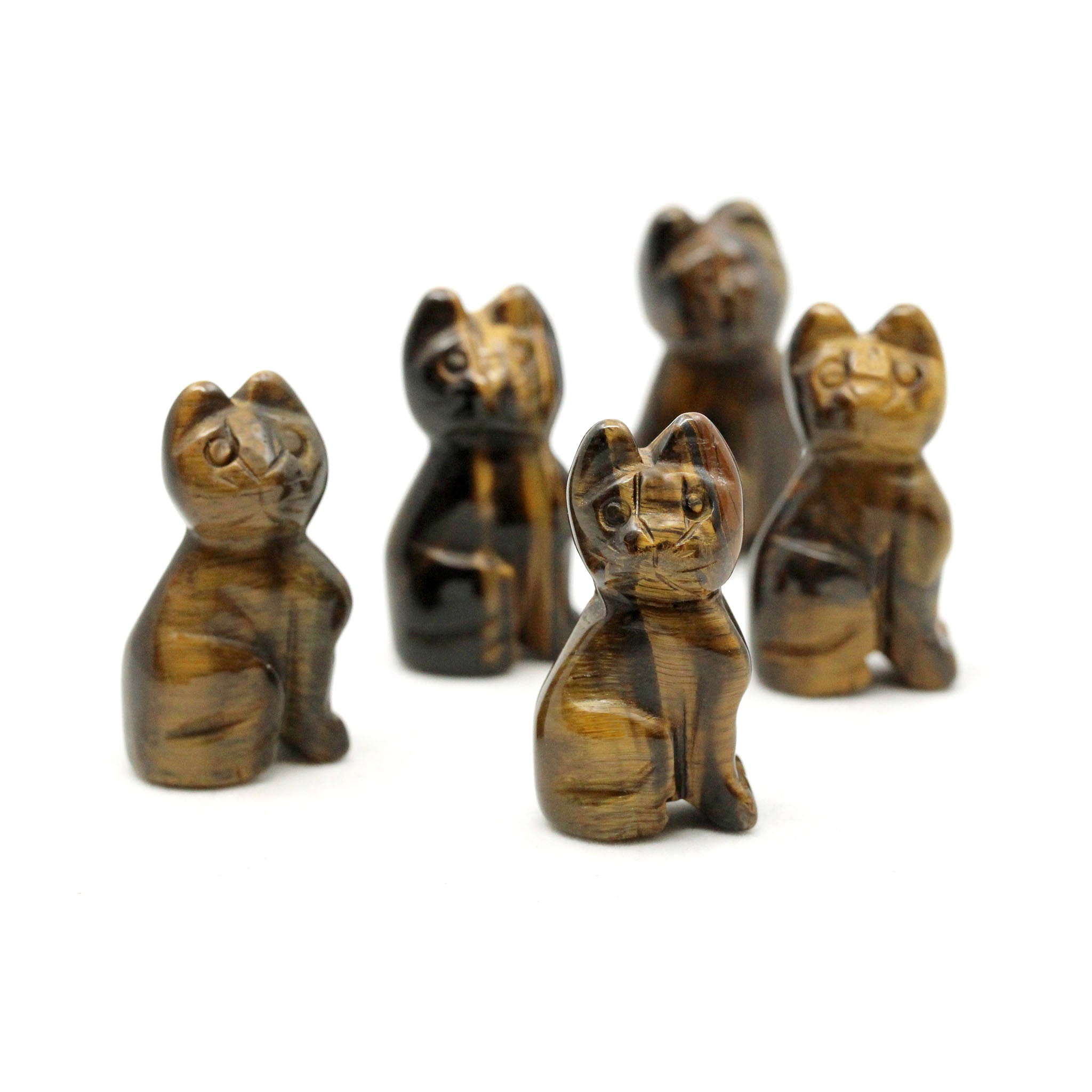 Cat Sitting 1.5 Inches - 5 Pcs