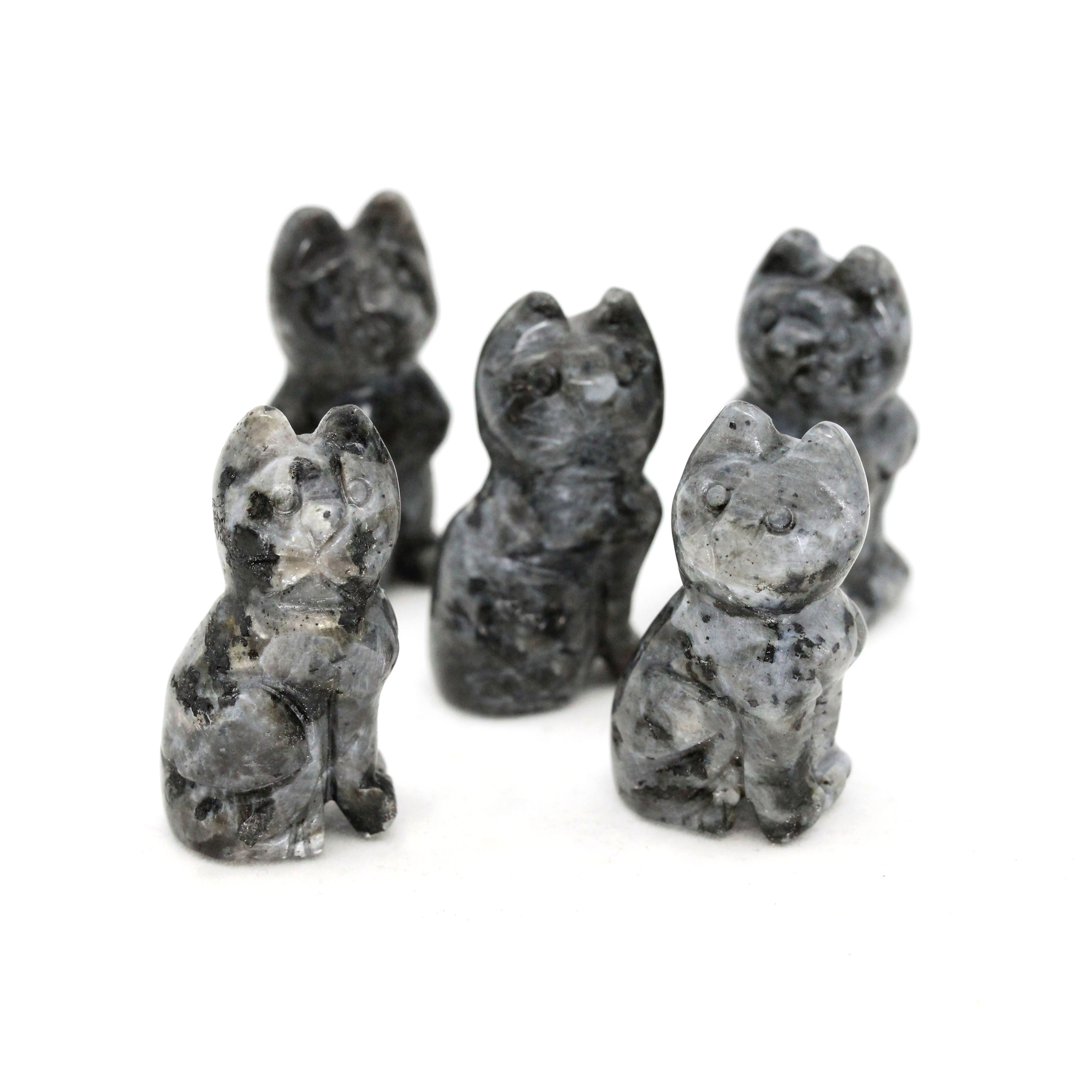 Cat Sitting 1.5 Inches - 5 Pcs