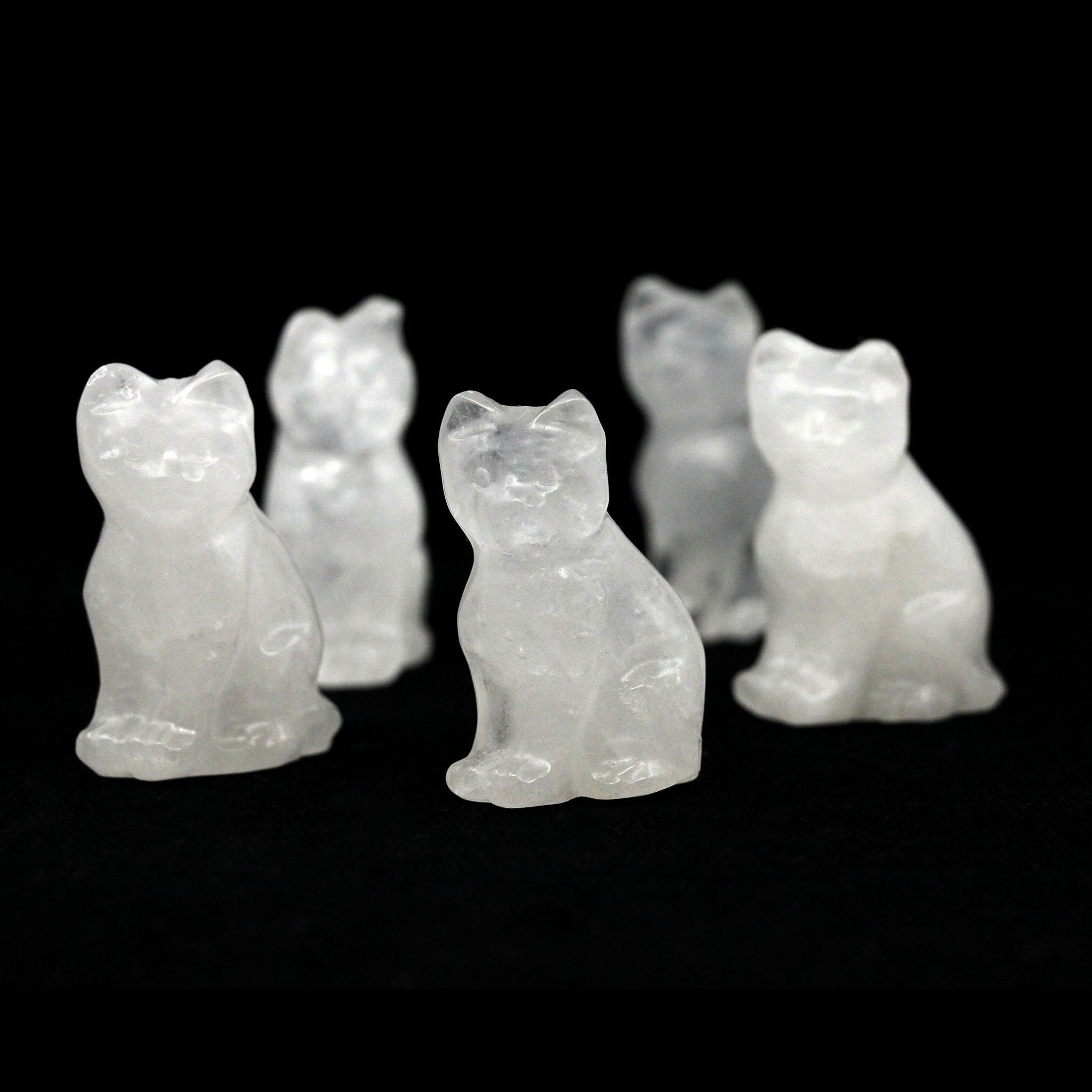 Cat Sitting 1.5 Inches - 5 Pcs