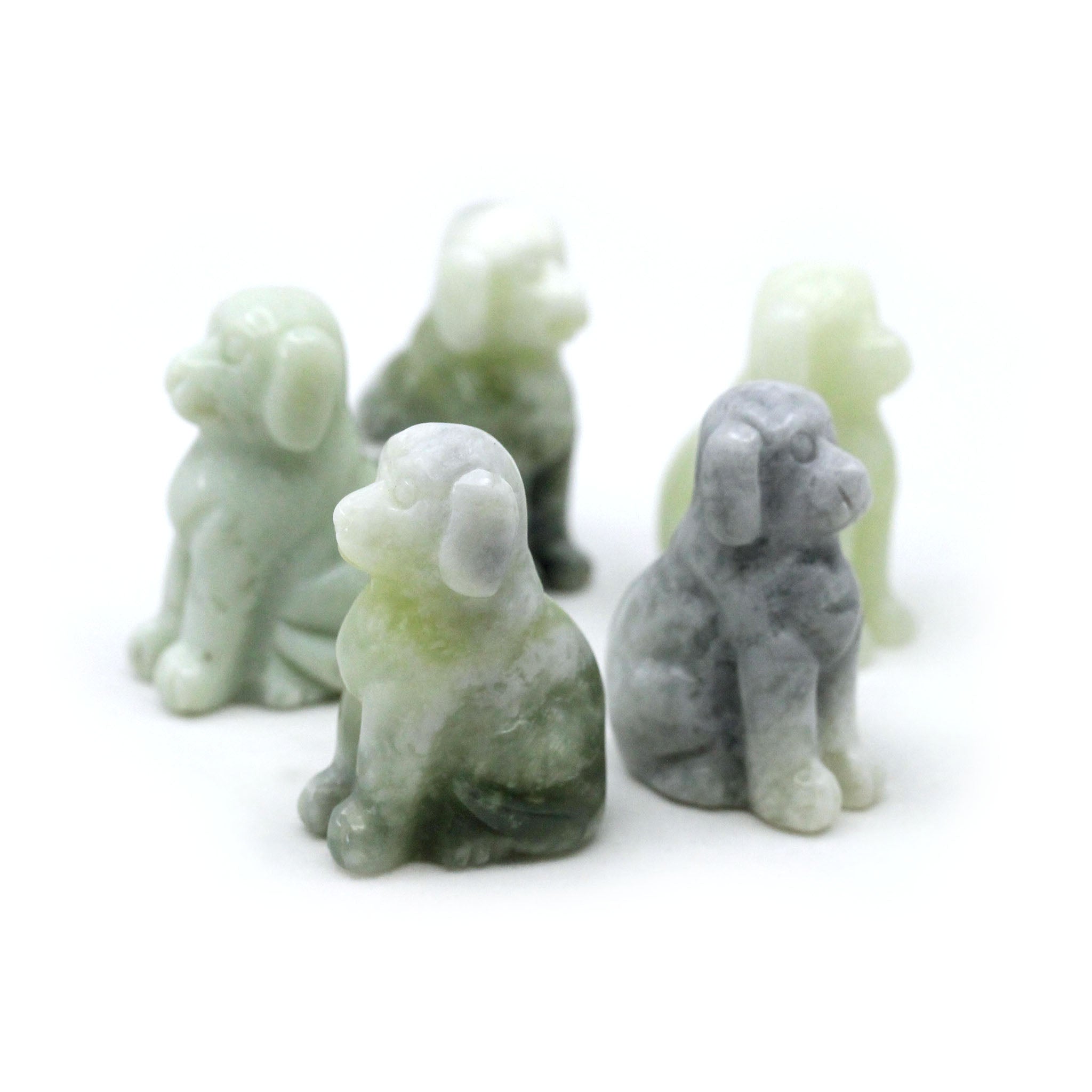 Dog Sitting 1.5 Inches - 5 Pcs