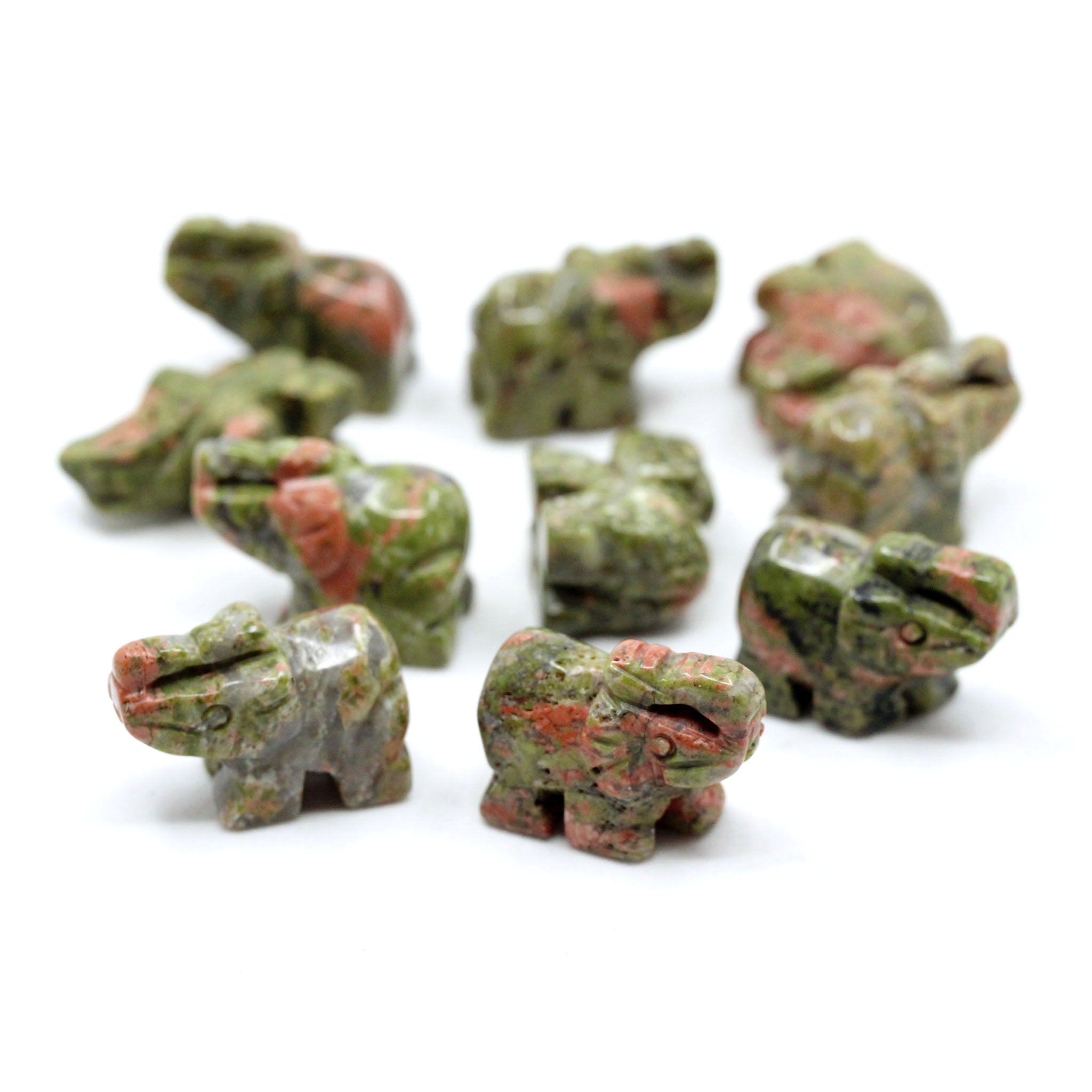 Elephant 1 Inch - 10 Pcs