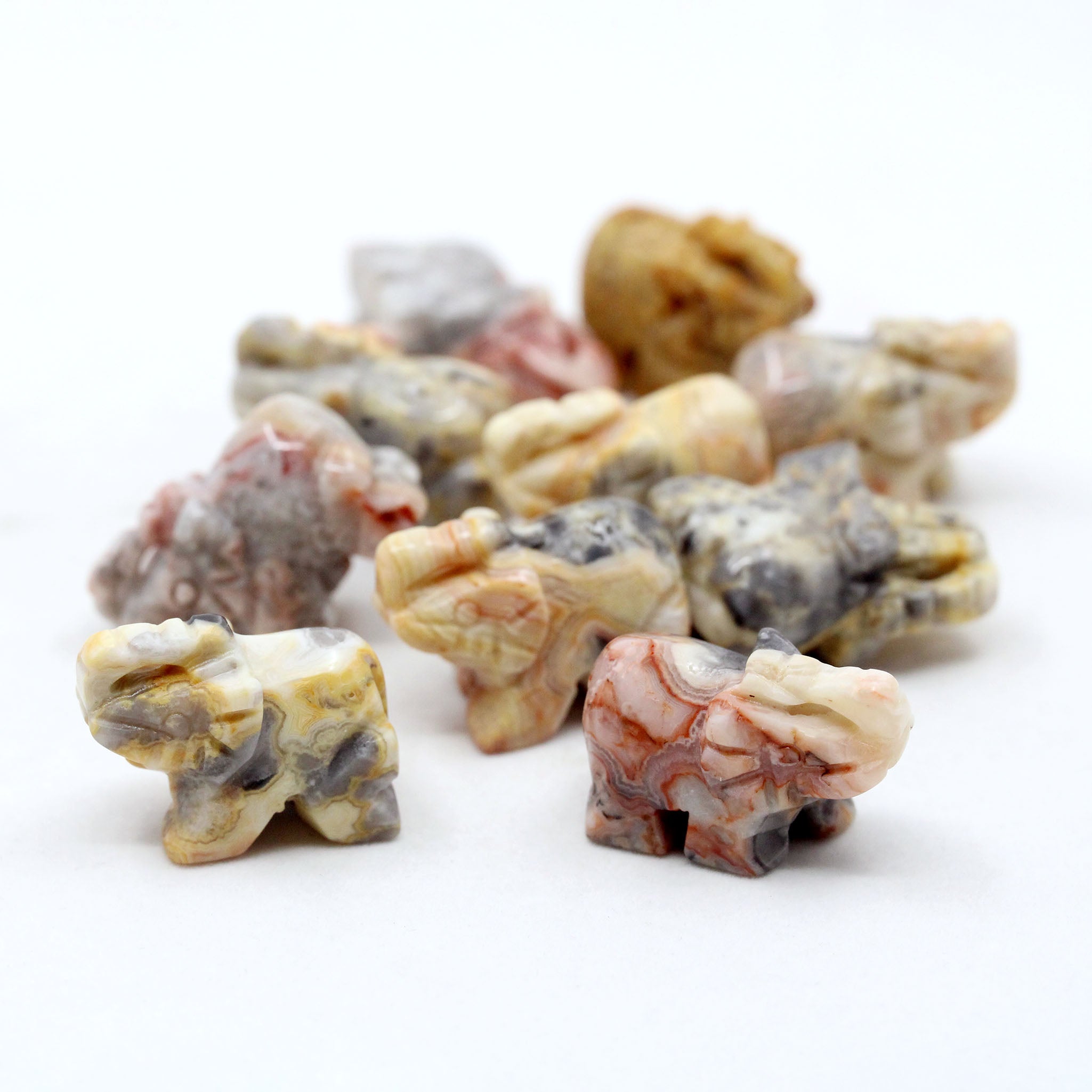 Elephant 1 Inch - 10 Pcs