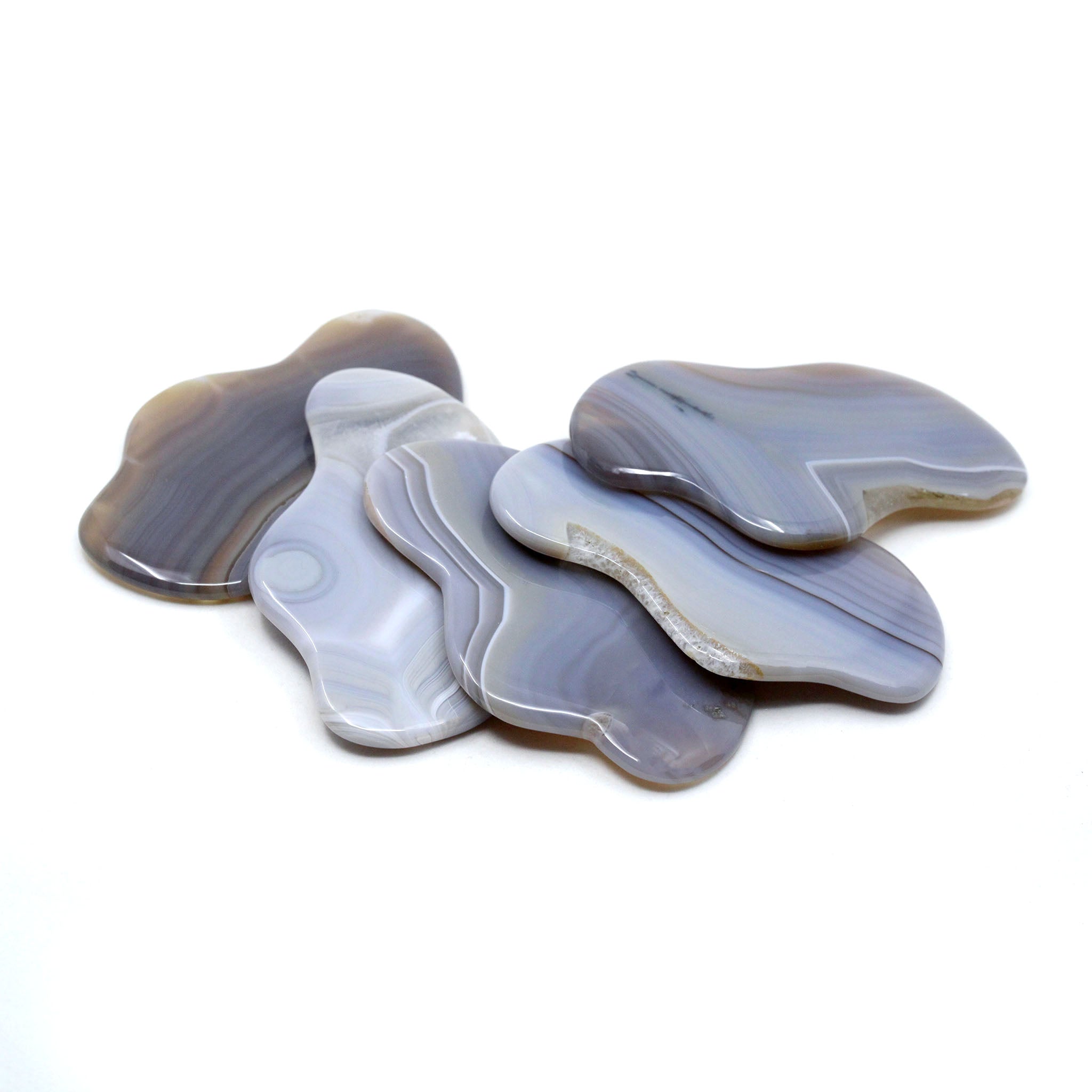 Freeform Guasha Massager 4 Inches - 5 Pcs