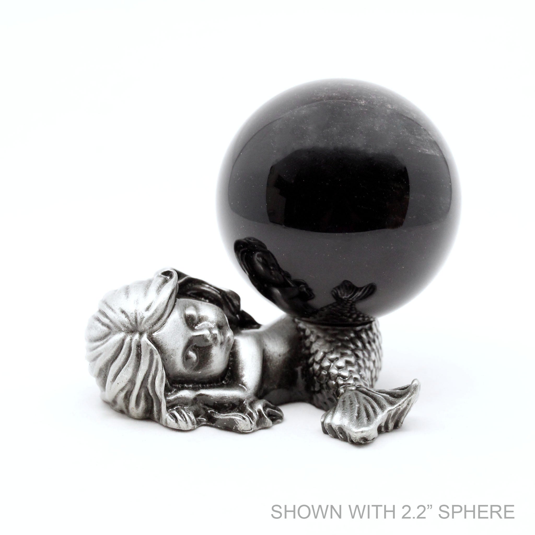Sleeping Mermaid Sphere Stand