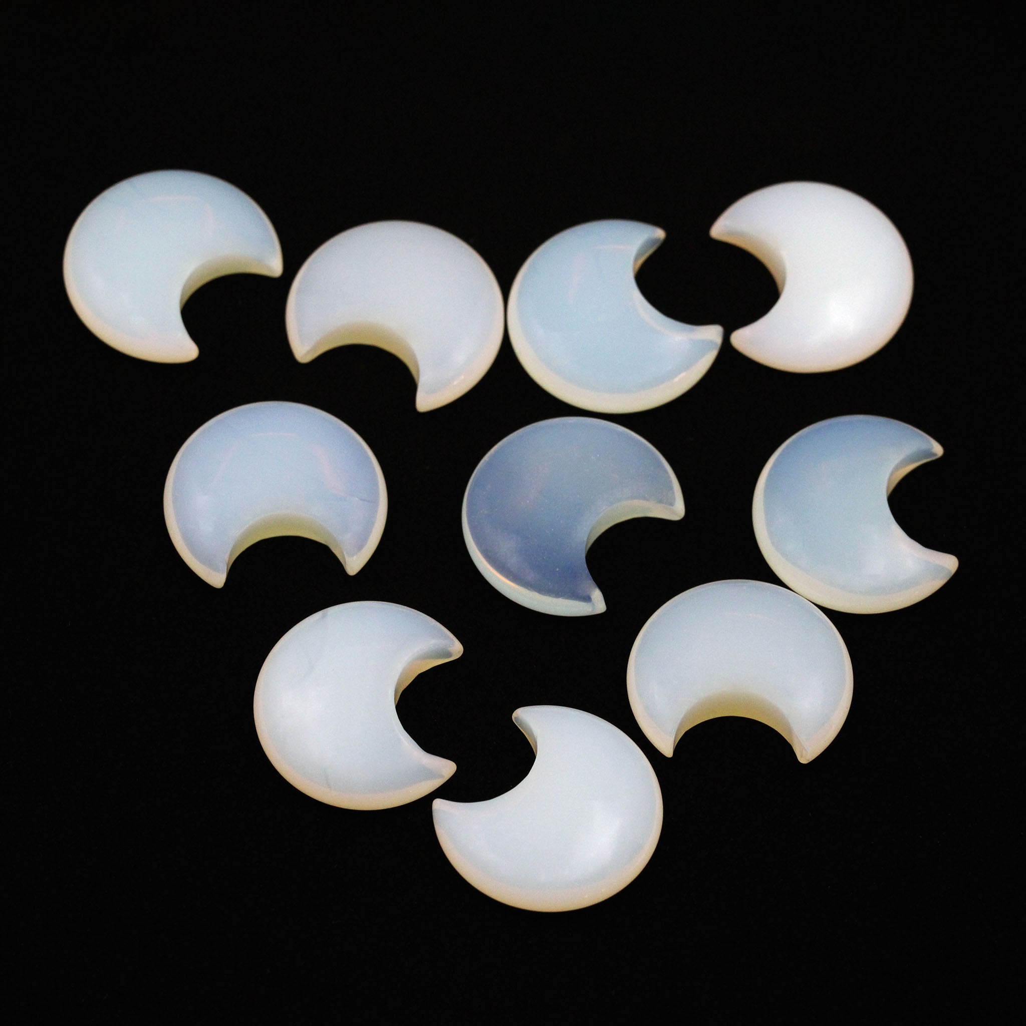 Puffy Moon 30mm - 10 Pcs