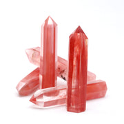 Cherry Quartz Point - 5 Pcs / Set