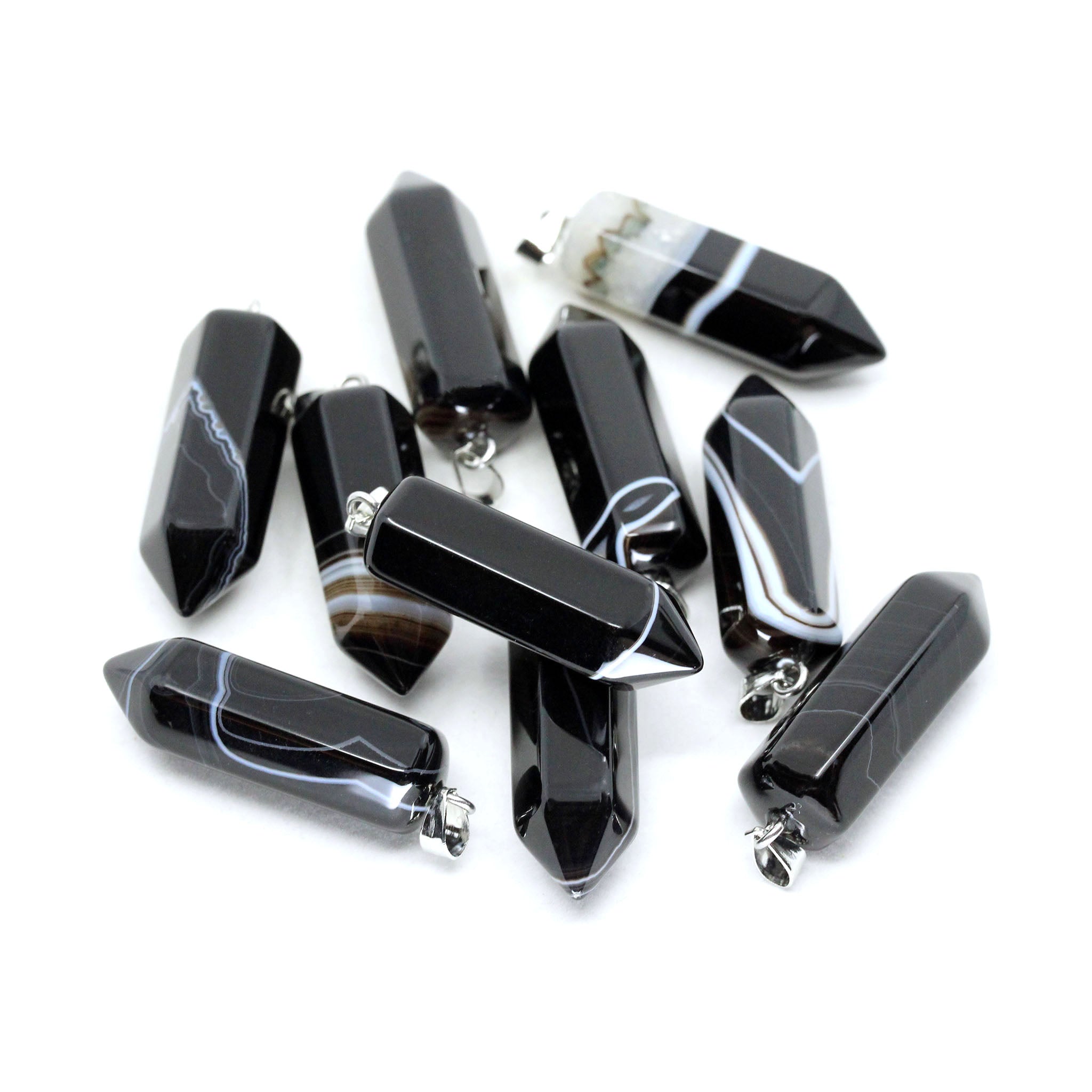 Obelisk Point Pendant - 10 Pcs