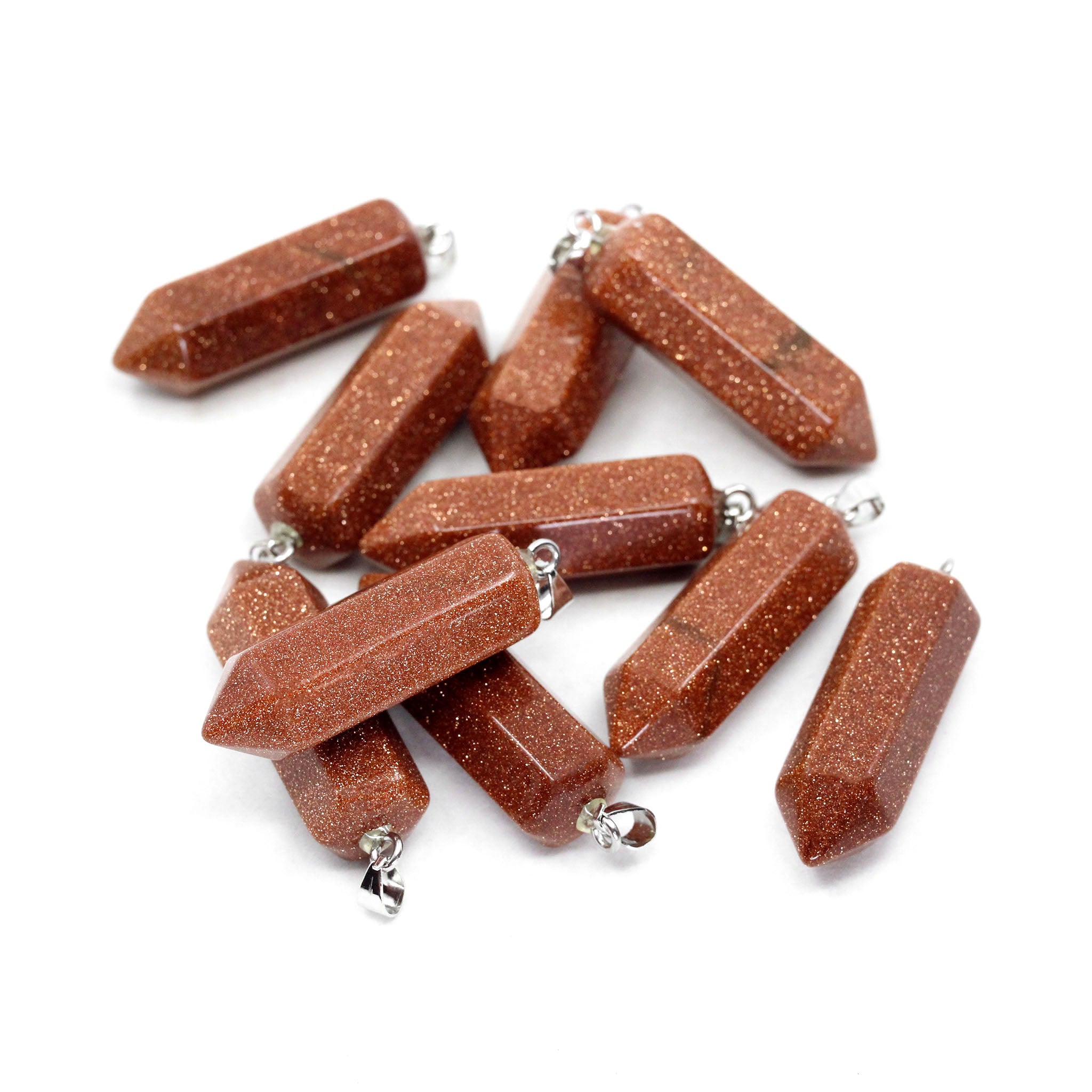Obelisk Point Pendant - 10 Pcs