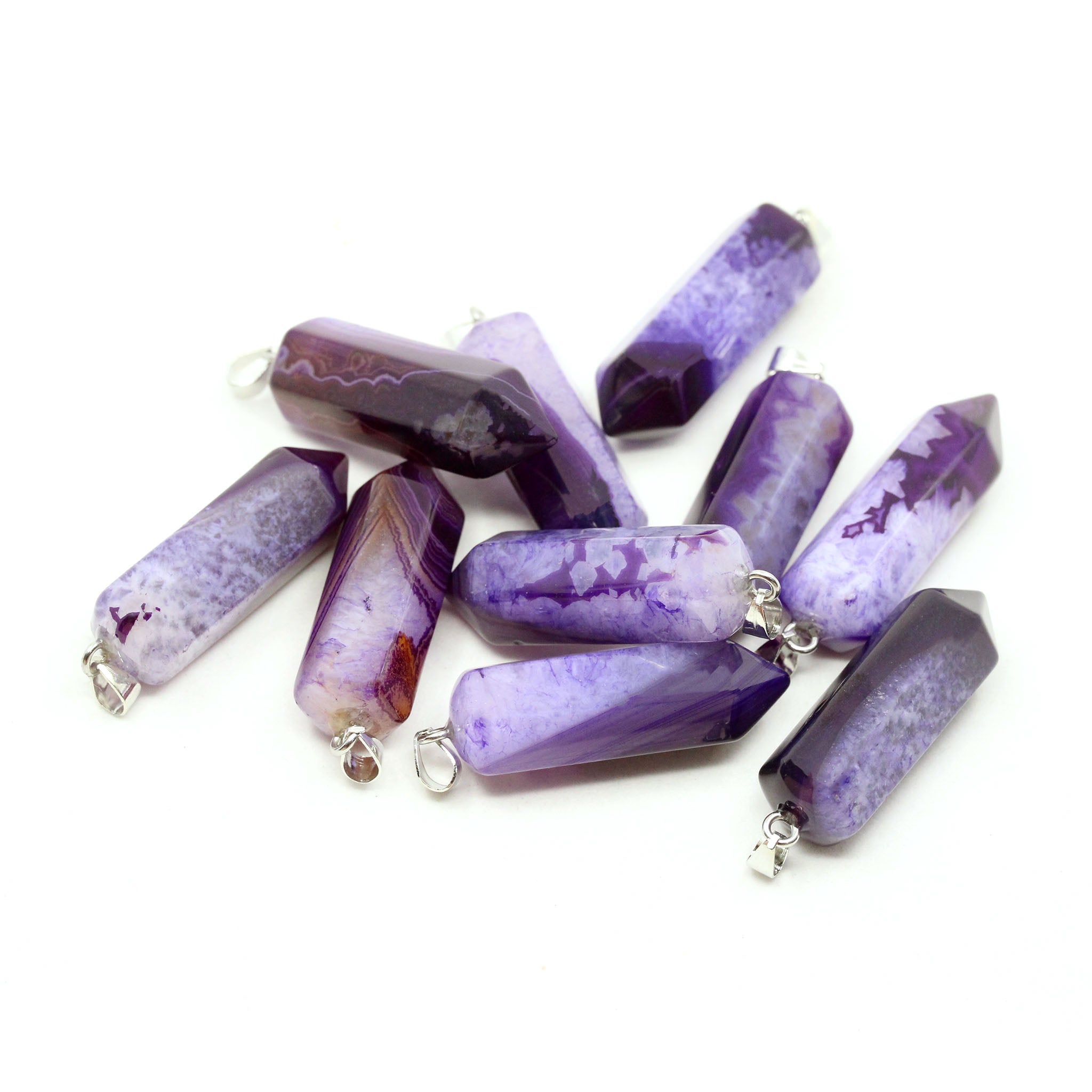 Obelisk Point Pendant - 10 Pcs