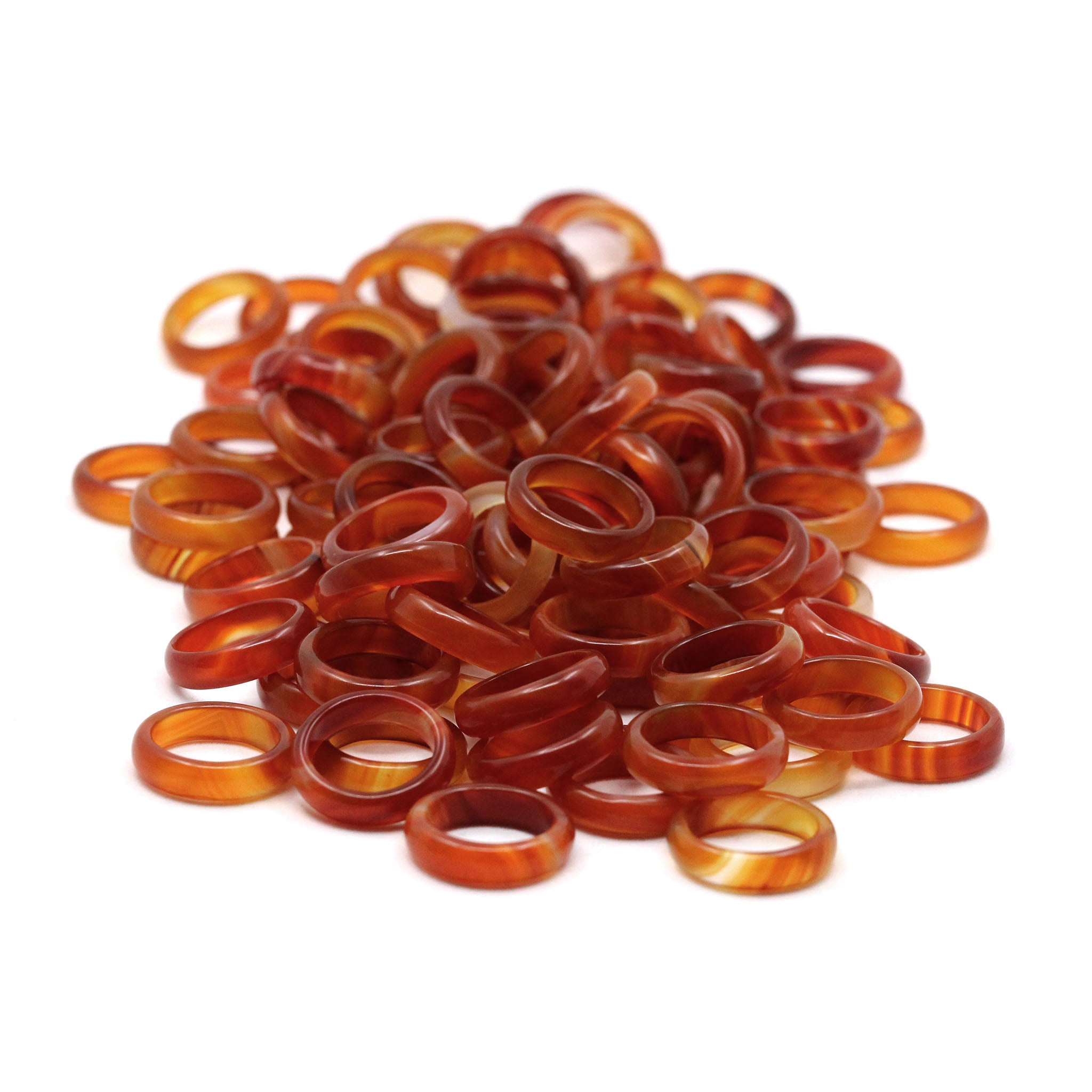 Carnelian Ring - 100 Pcs