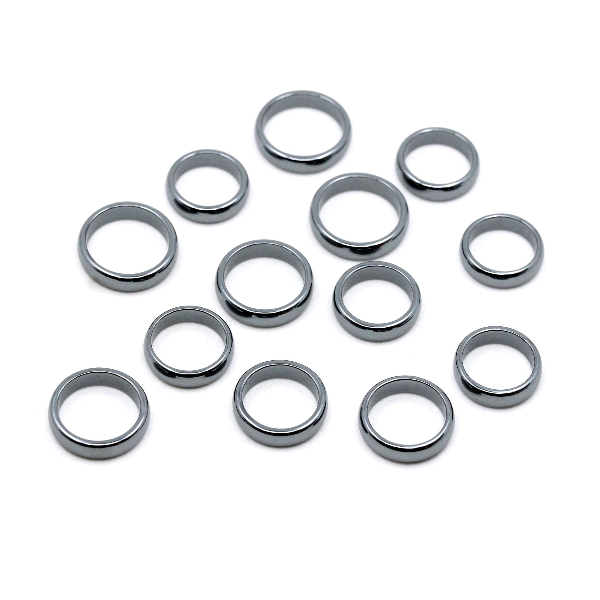Hematite Ring - 100 Pcs
