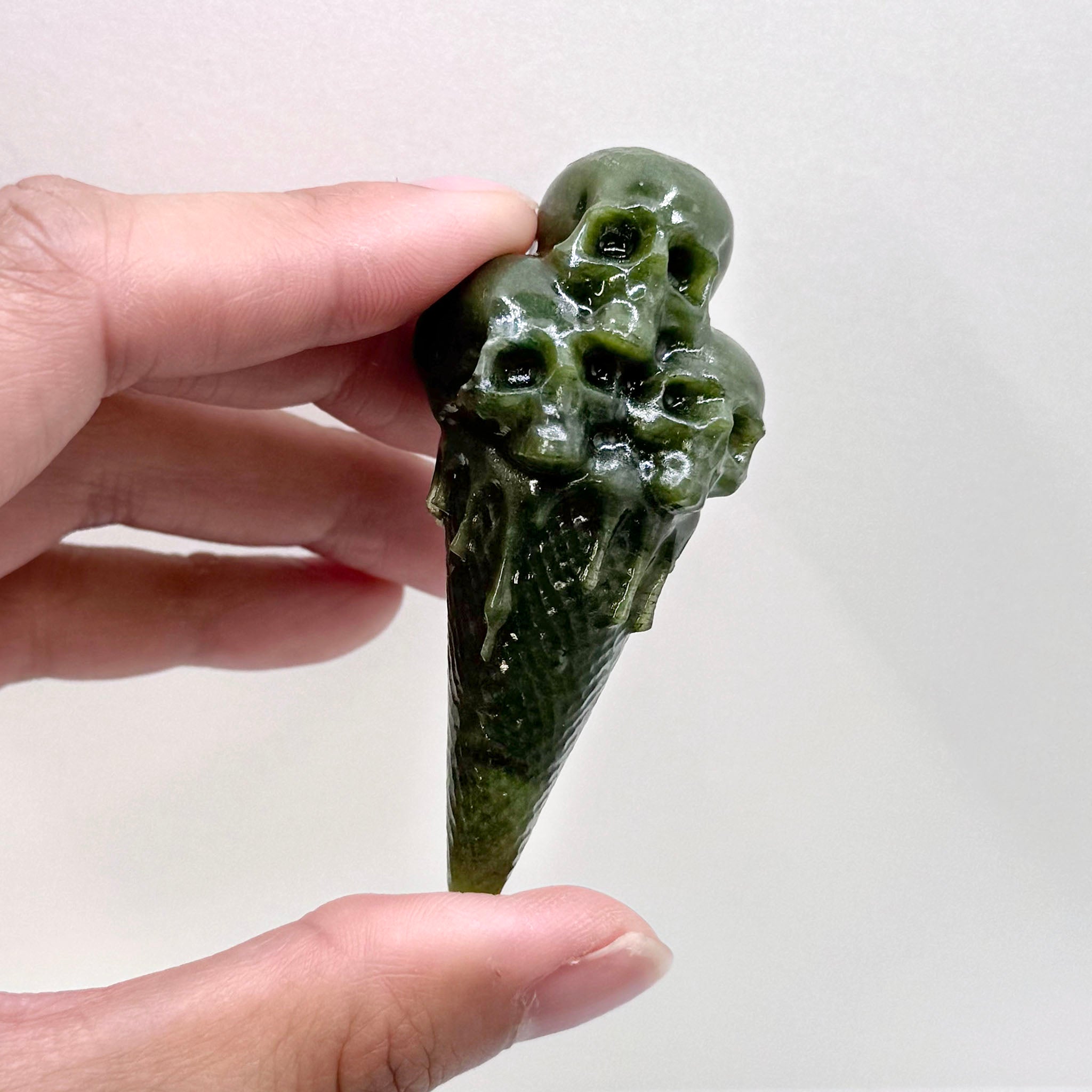 Skull Ice Cream Cone