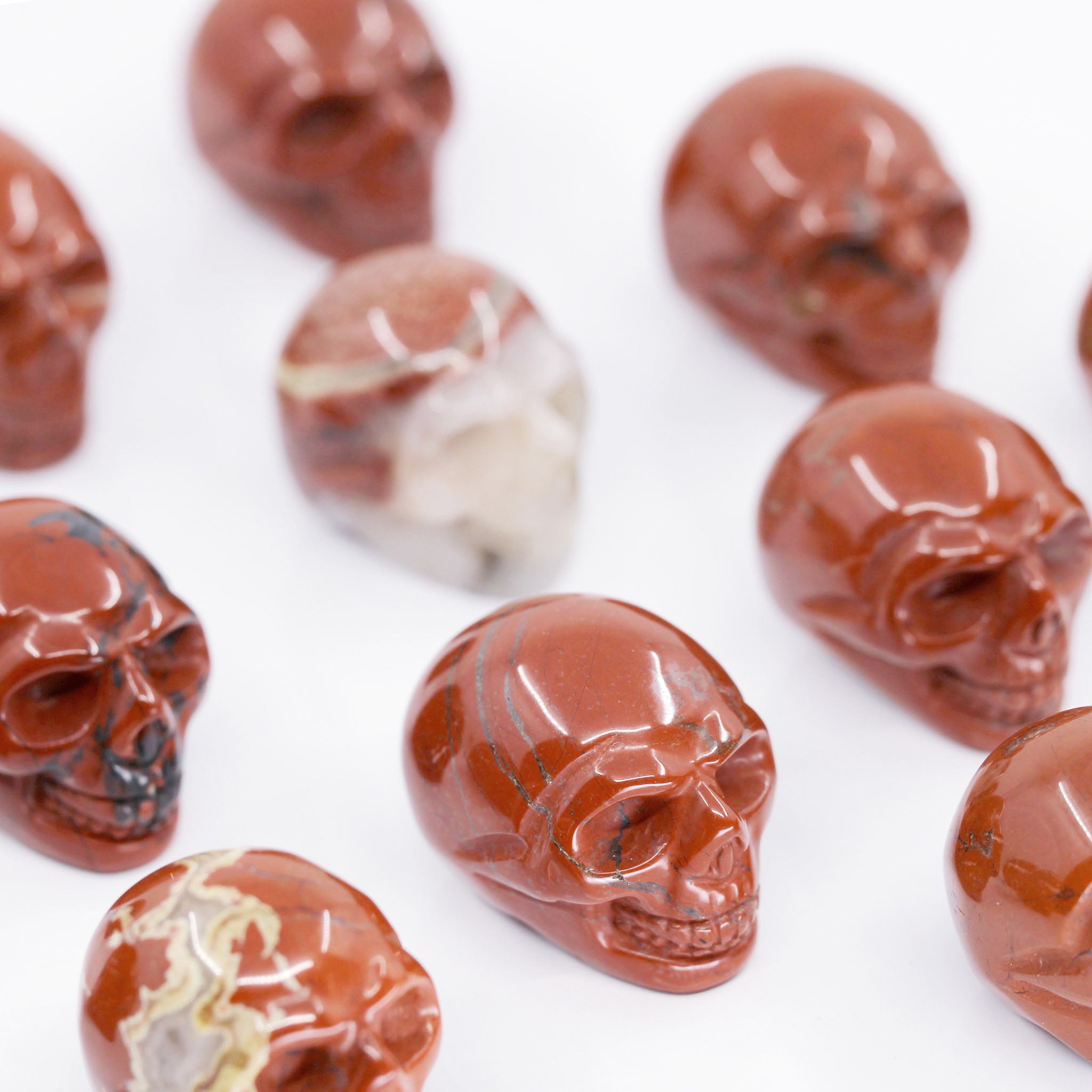 Skull 1 Inch - 10 Pcs