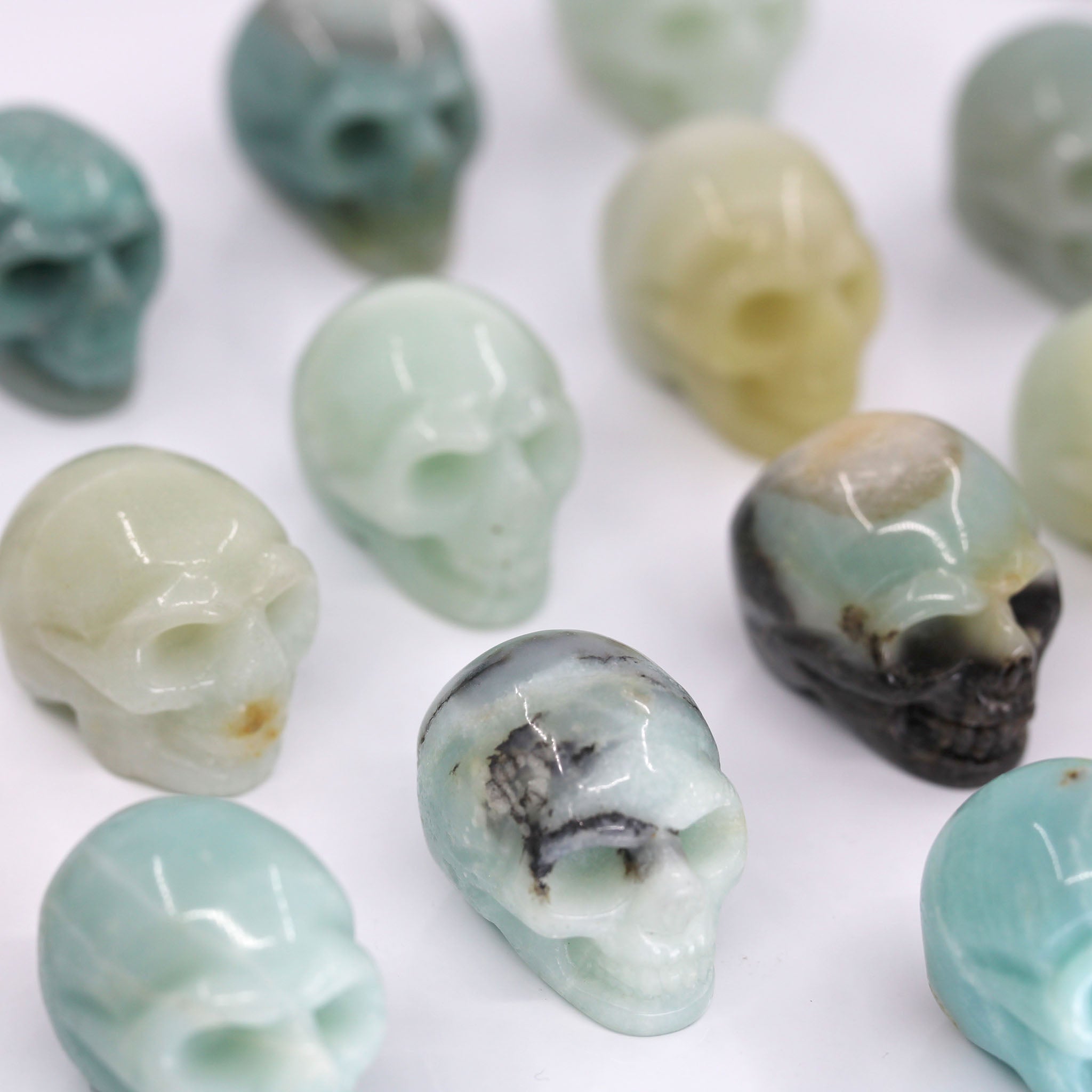 Skull 1 Inch - 10 Pcs