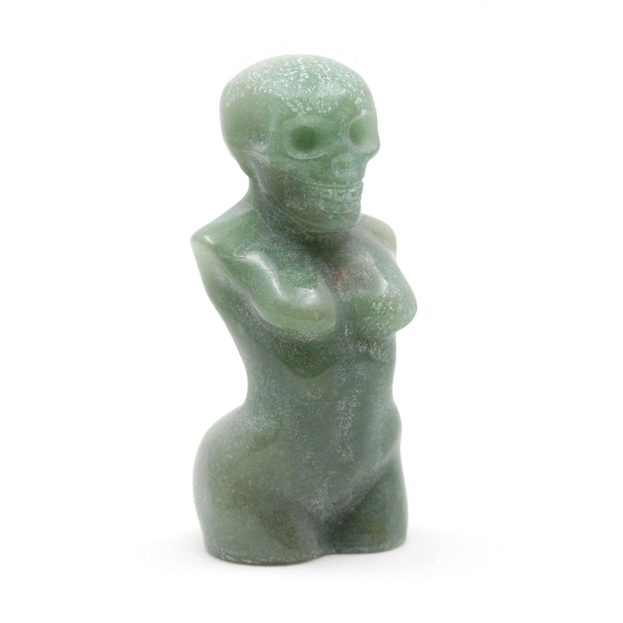 Female Body with Skull 4 Inches
