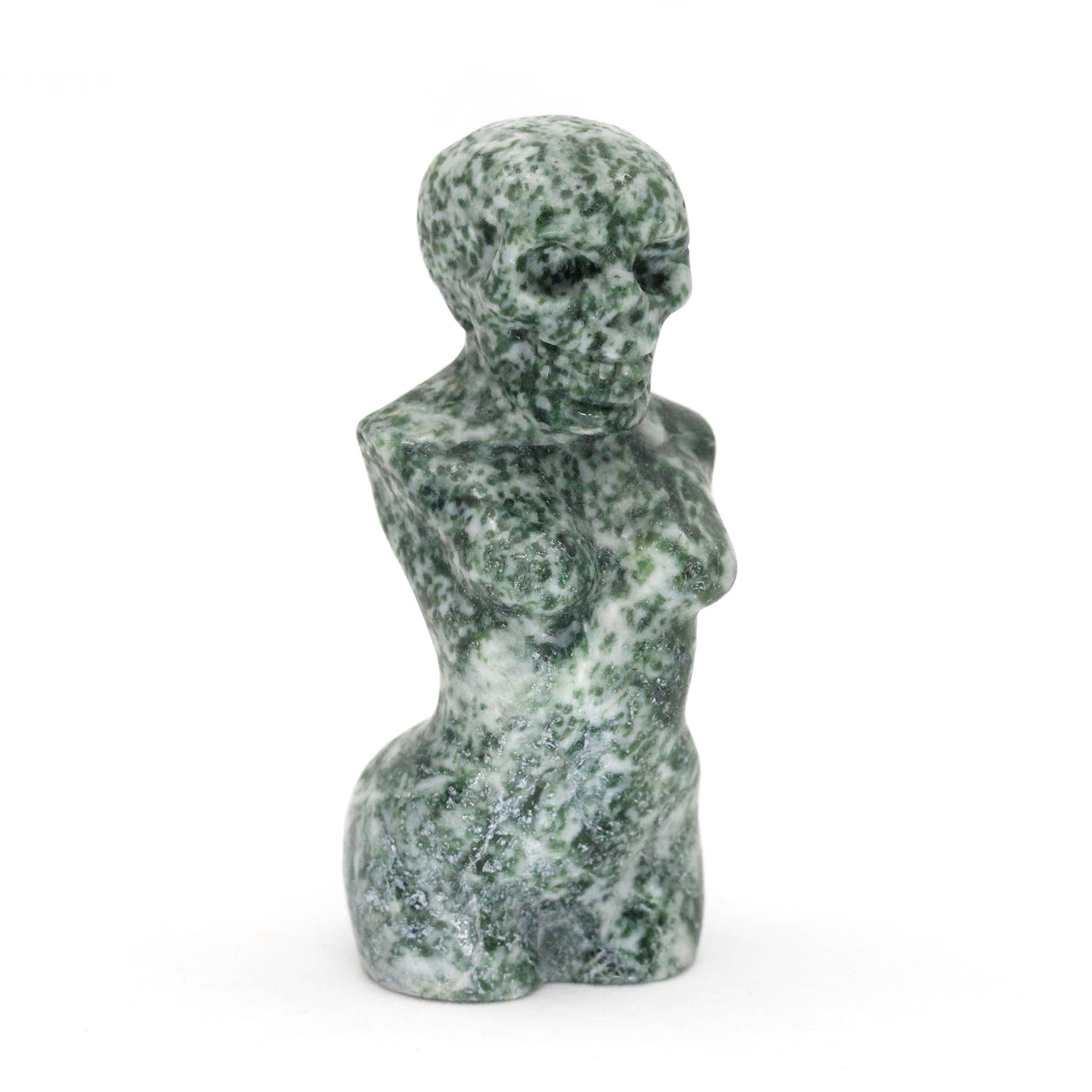 Female Body with Skull 4 Inches