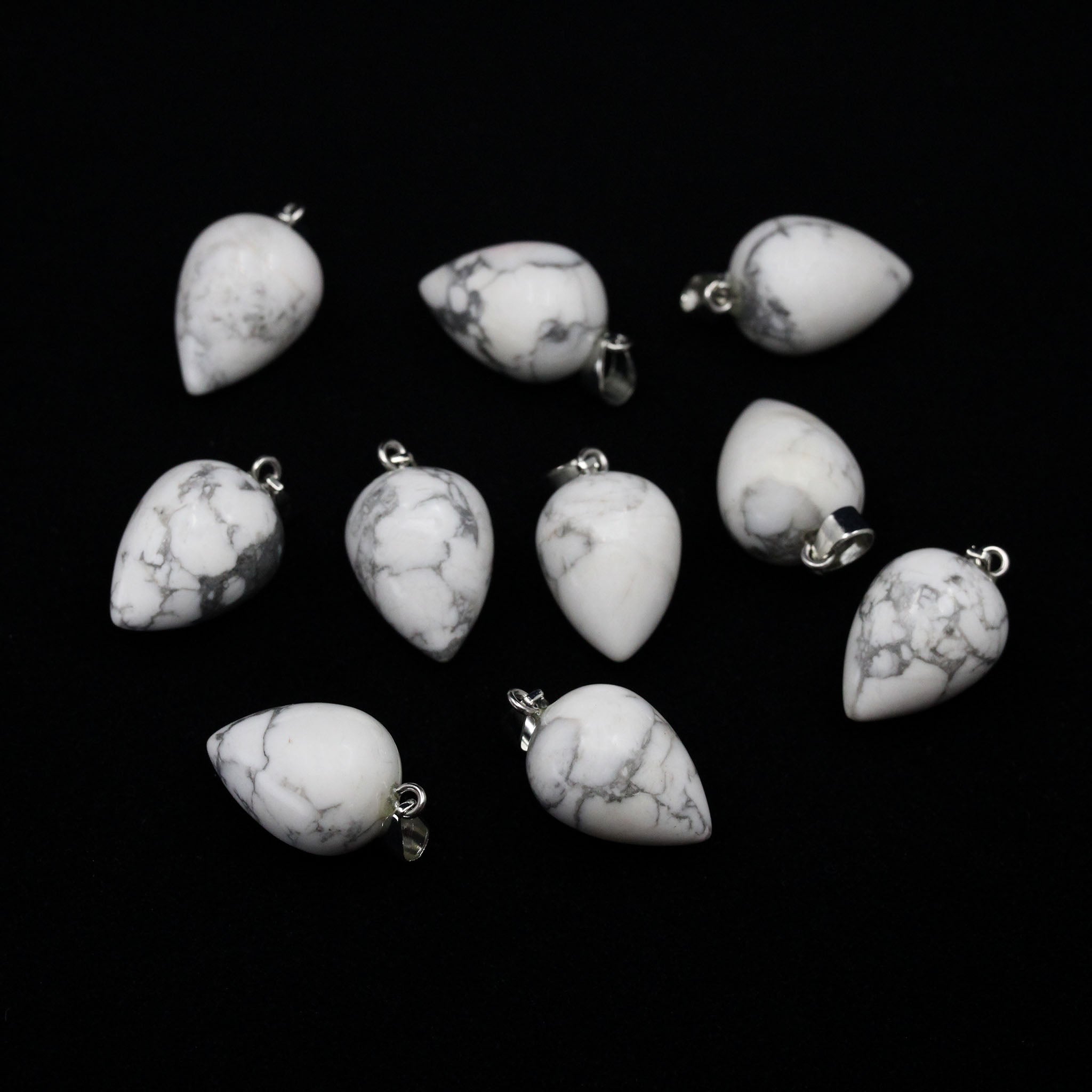 Reverse Teardrop Pendant - 10 Pcs