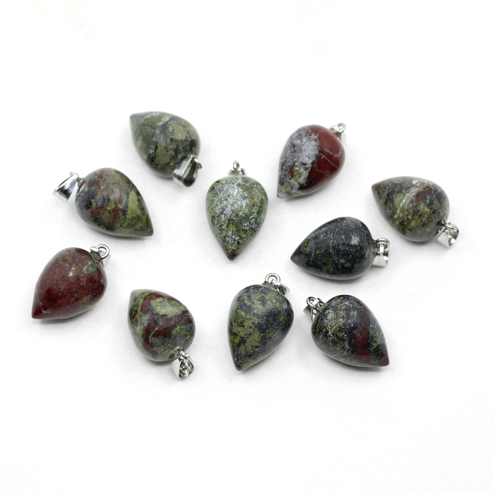 Reverse Teardrop Pendant - 10 Pcs