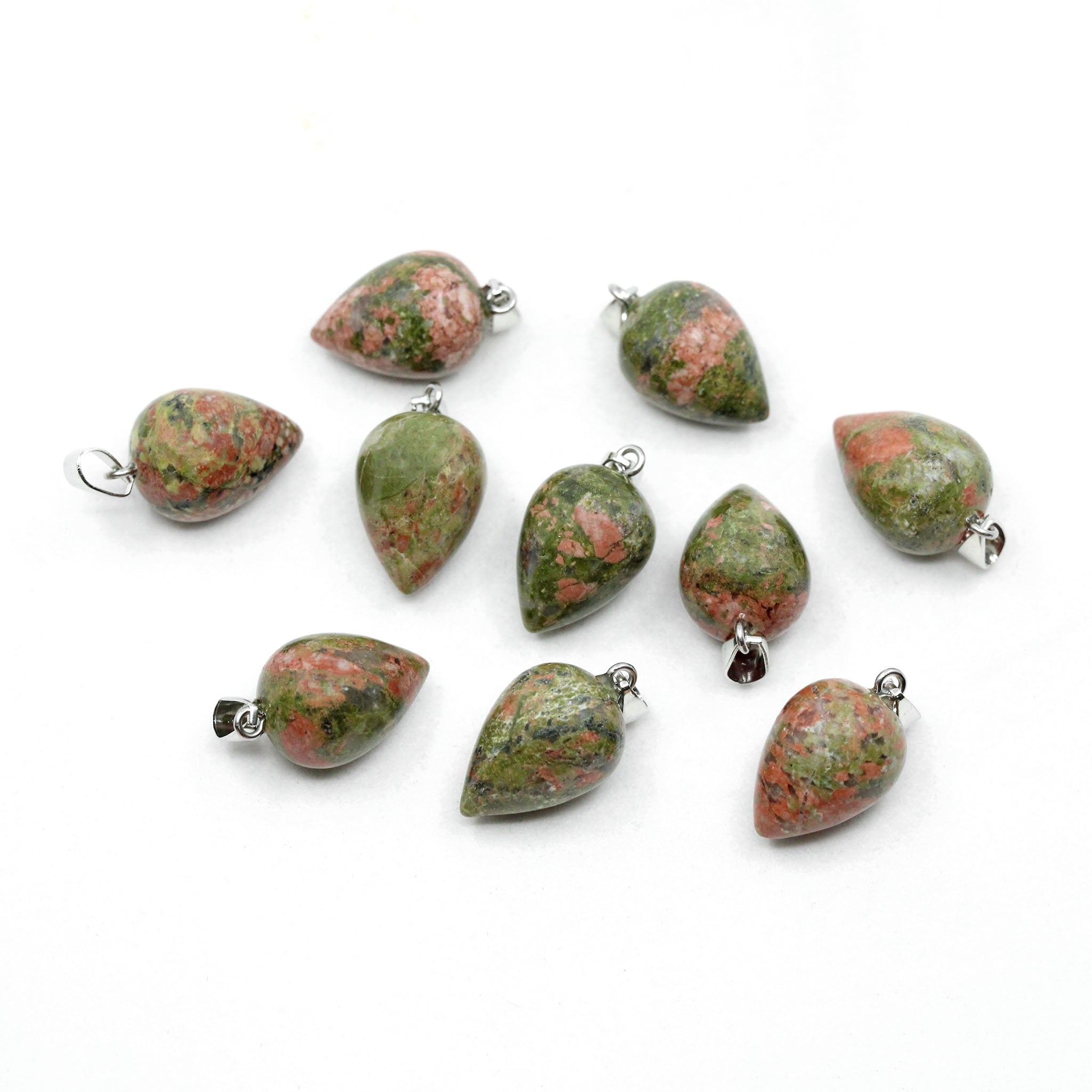 Reverse Teardrop Pendant - 10 Pcs