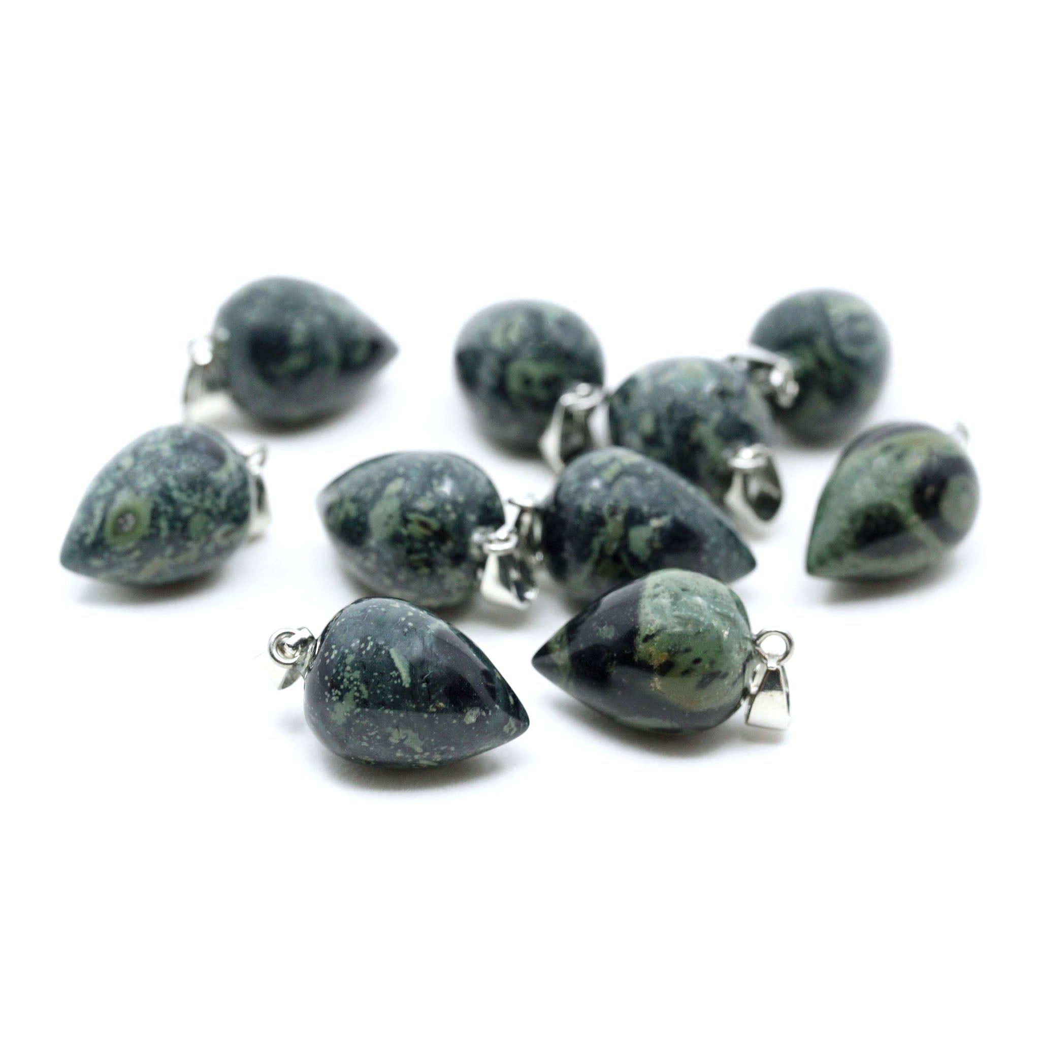 Reverse Teardrop Pendant - 10 Pcs