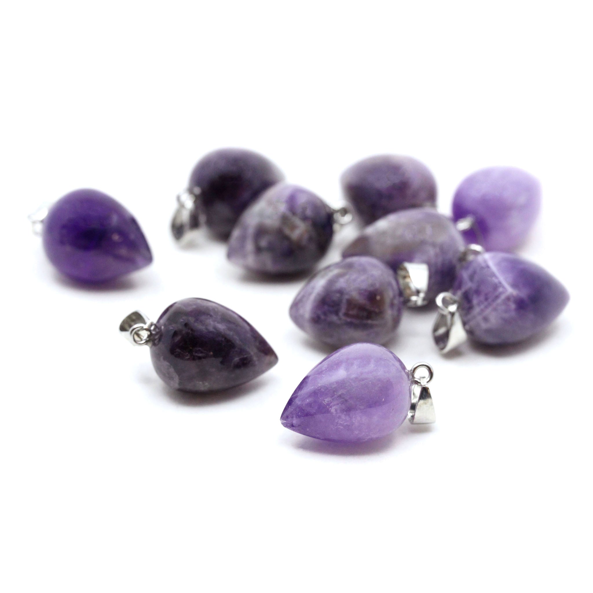 Reverse Teardrop Pendant - 10 Pcs
