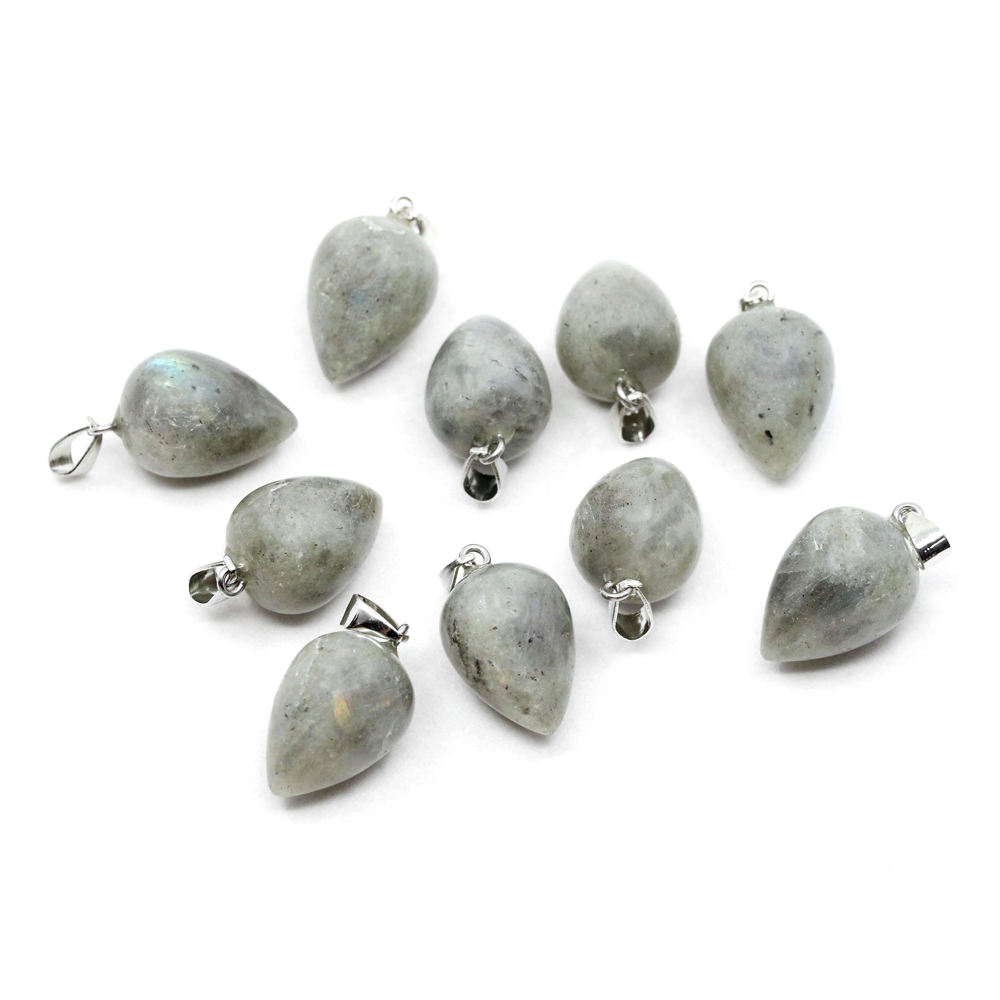 Reverse Teardrop Pendant - 10 Pcs