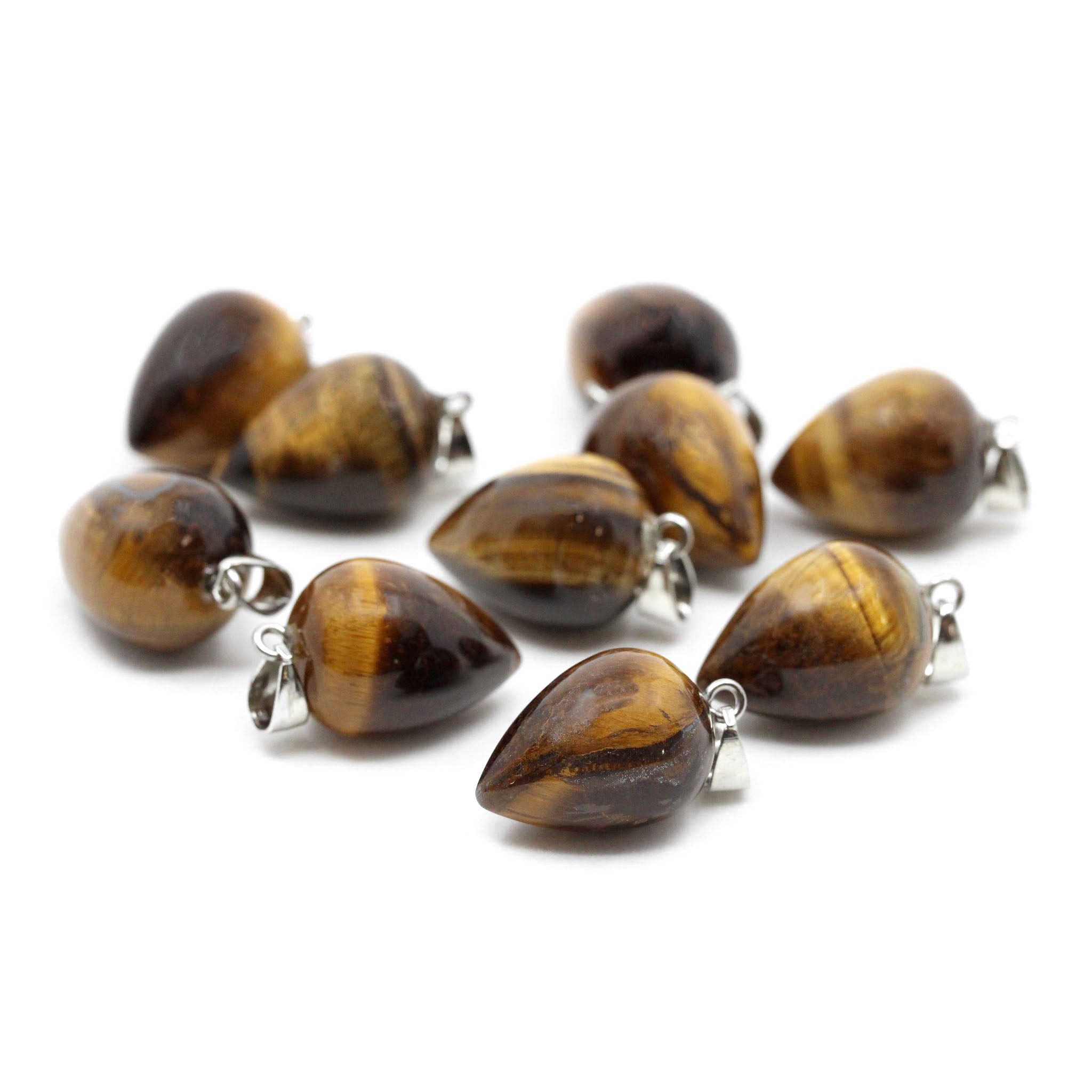 Reverse Teardrop Pendant - 10 Pcs