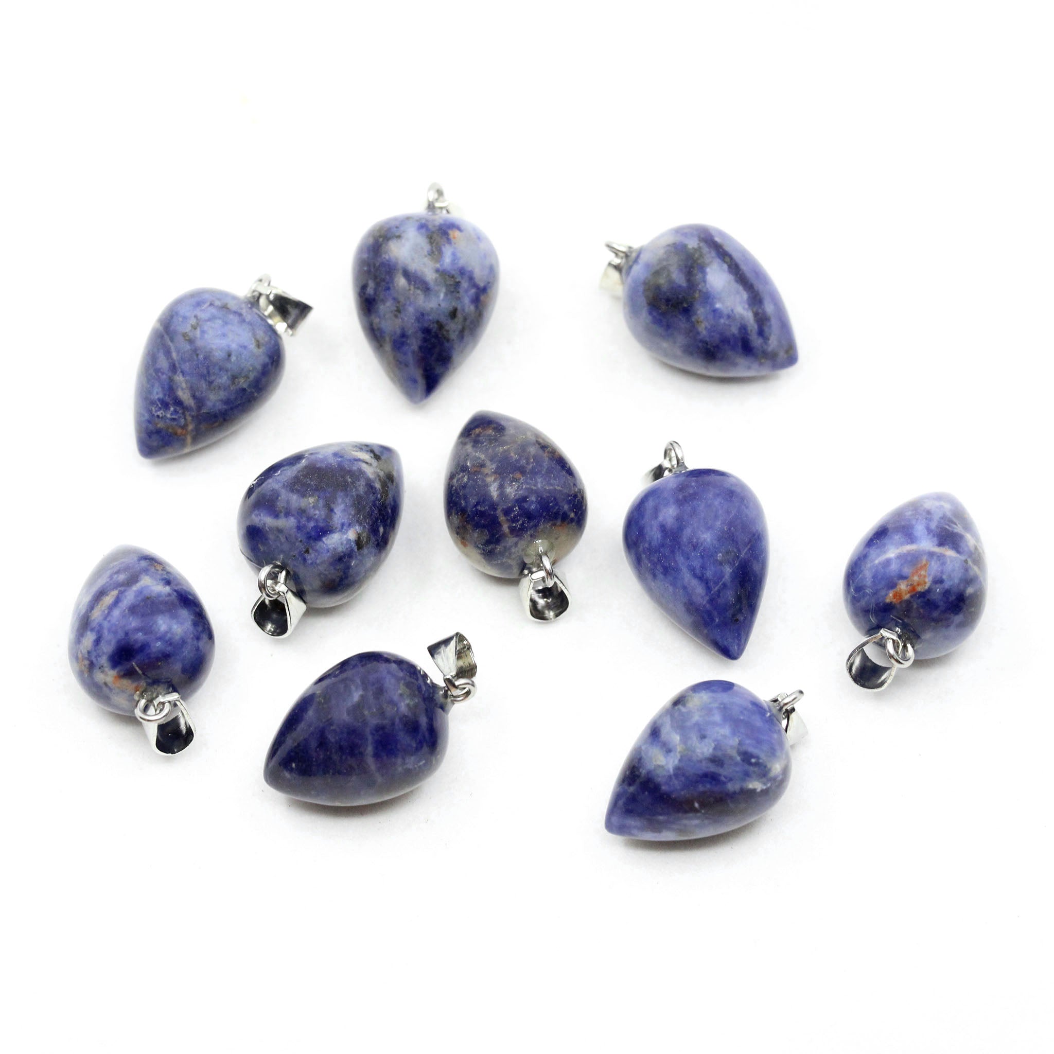 Reverse Teardrop Pendant - 10 Pcs