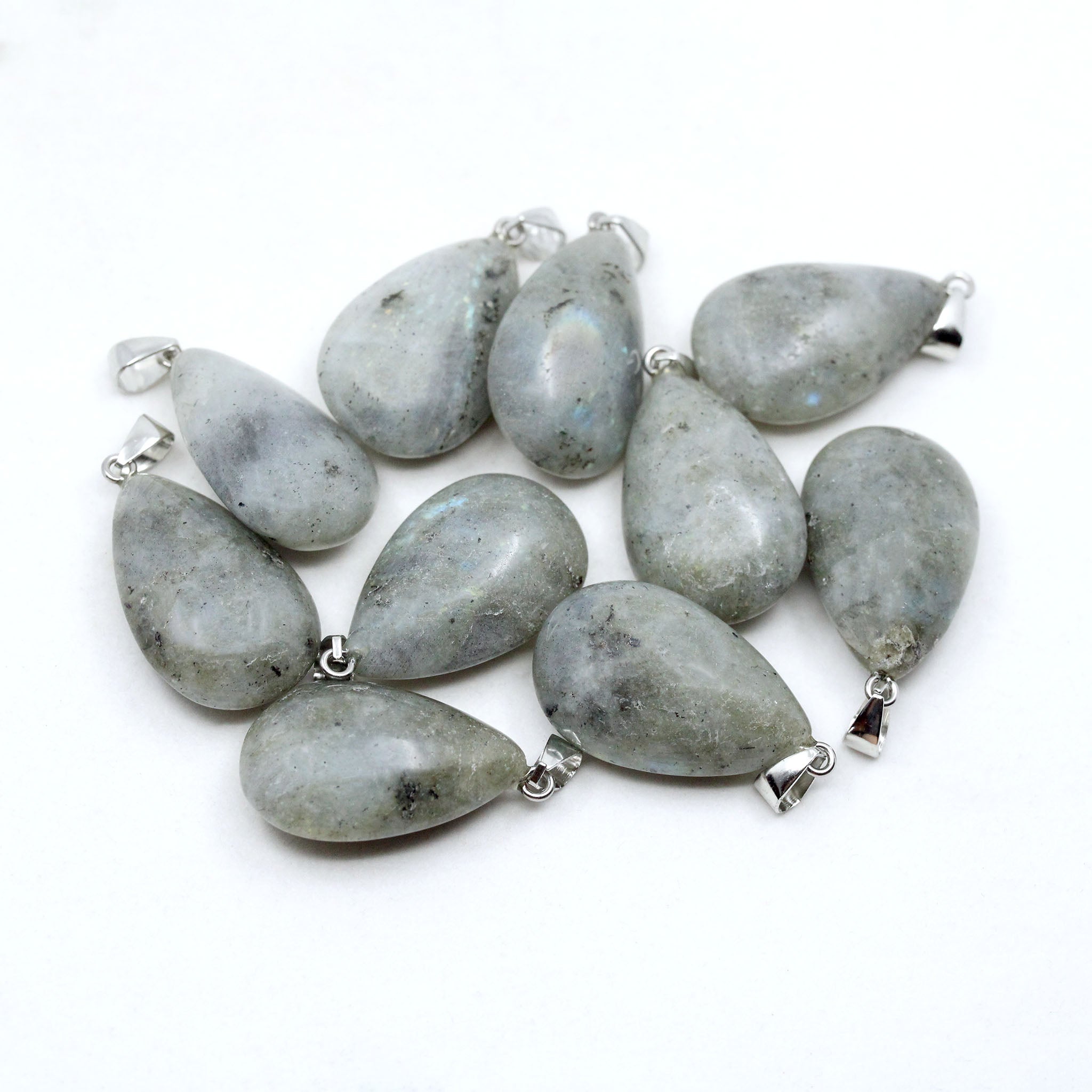 Teardrop Pendant 1.4 Inches - 5 Pcs